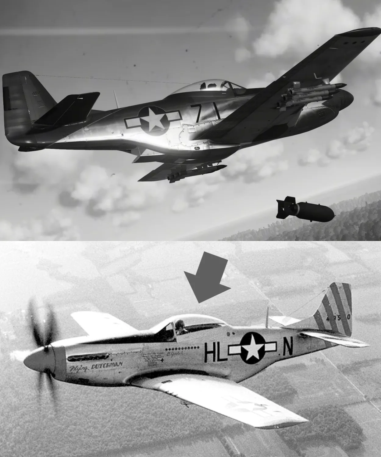 German Pilots Laughed at the P-51D, Until Its Six .50 Cals Fired 1,200 Rounds in 15 Seconds