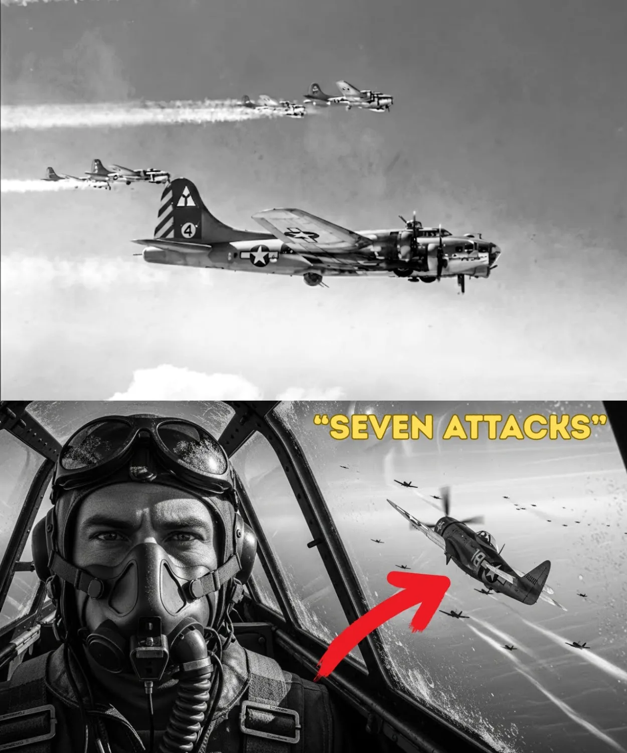 They Mocked the Jug as Too Heavy — Until P 47s Broke Up 7 Attacks With One Diving Pass