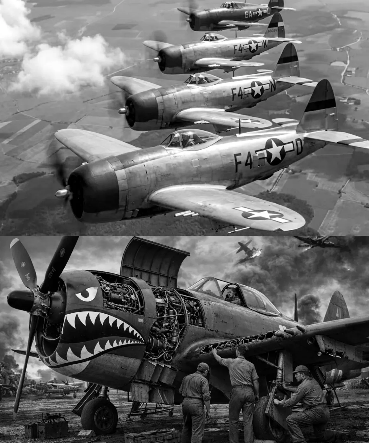 German Pilots Laughed at This “Useless” P-47 — Until It Destroyed 39 Fighters in One Month