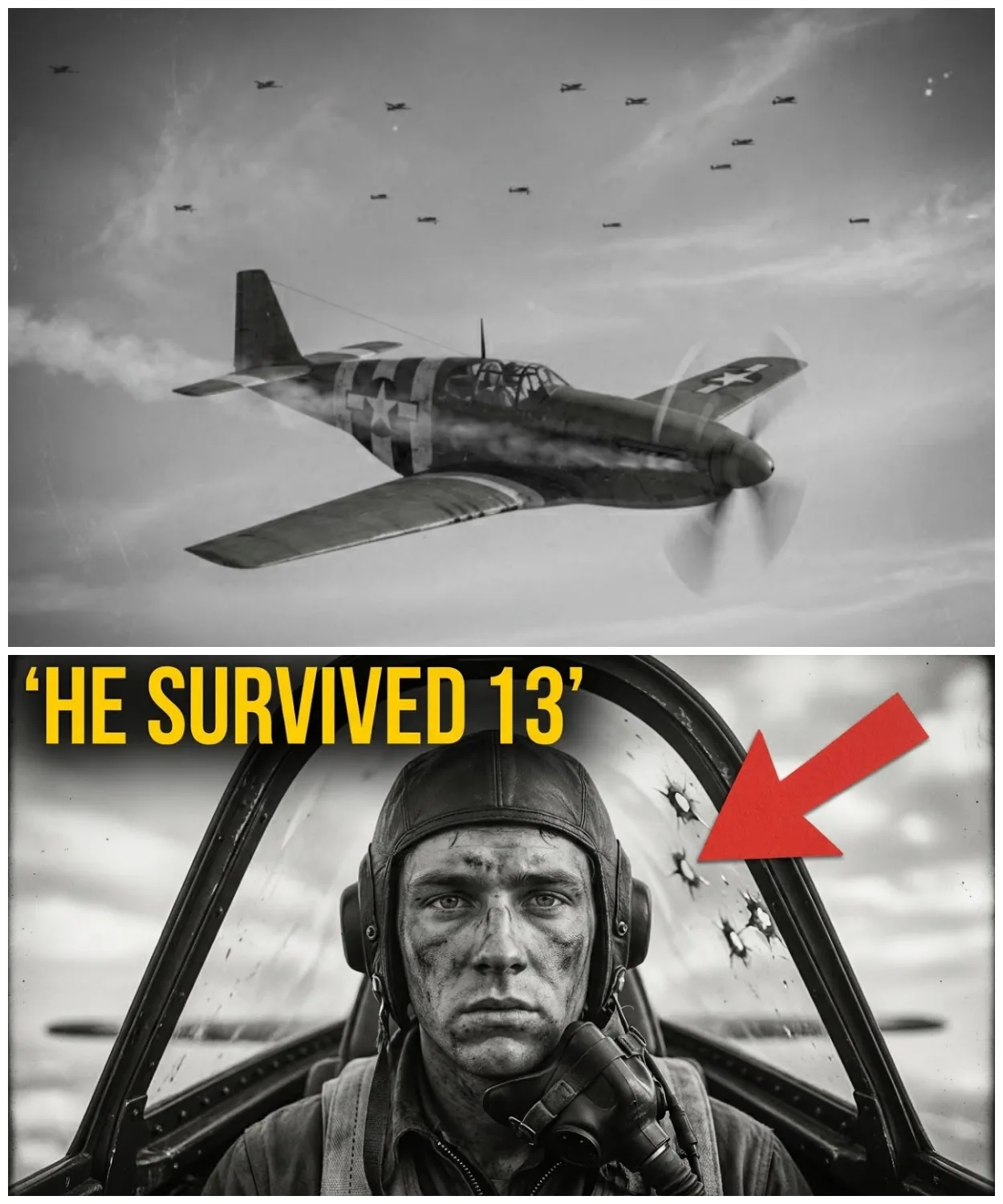 They Mocked This “Flying Coffin” P-51 — Until a Rookie Escaped 13 German Aces in 4 Minutes