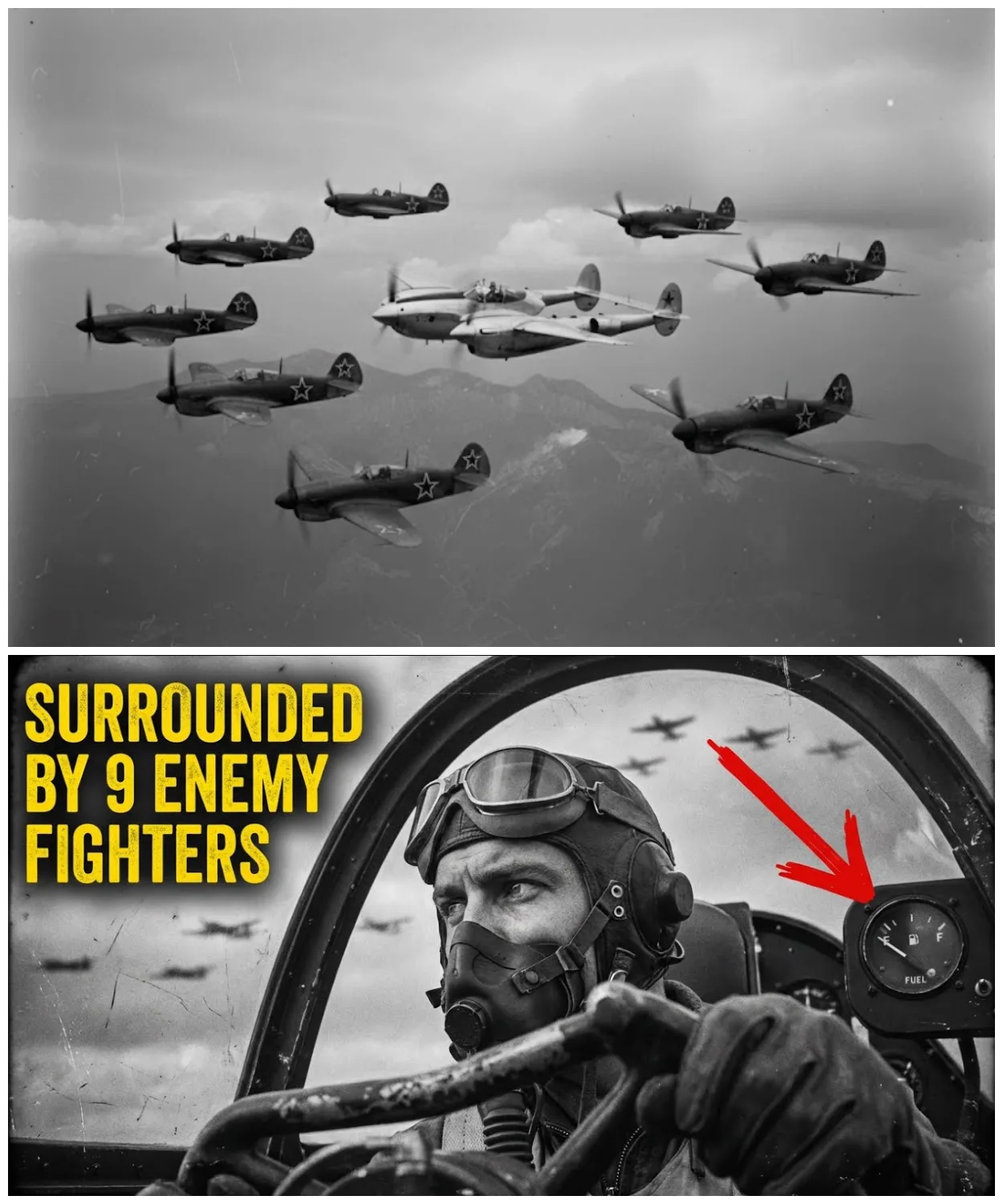 They Mocked His “Impossible” Evasion Trick — Until One P-38 Dodged 9 Soviet Yaks Over Niš