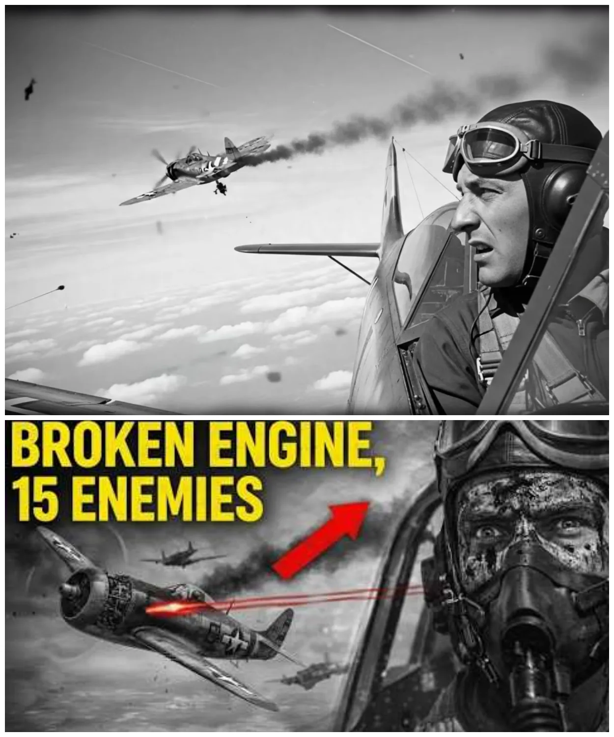 How a Broken Engine Let a Veteran Pilot Outsmart 15 Enemies