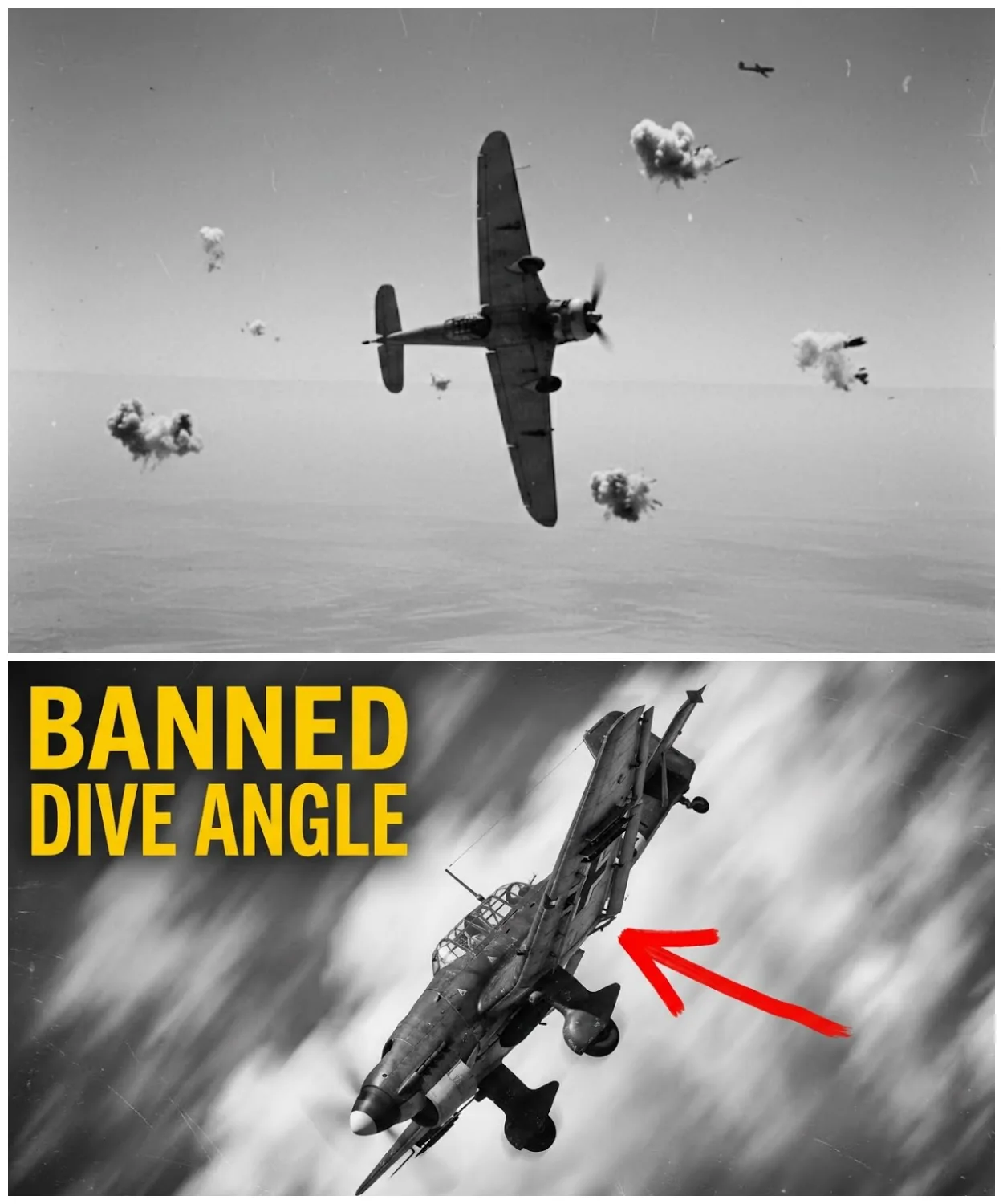 How One Pilot’s “Wrong” Dive Angle Made Enemy Guns Miss 87% of Their Shots