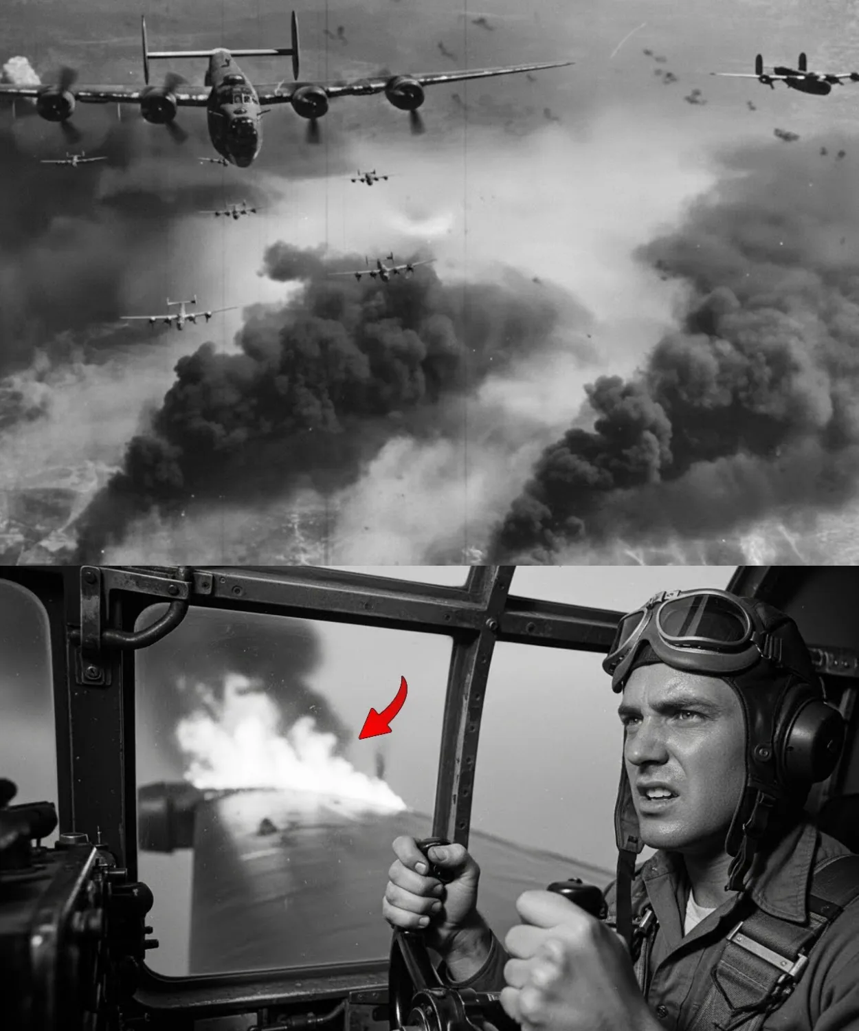 They Could Have Landed Safely — Instead They Flew Their Burning B-24 Into the Target