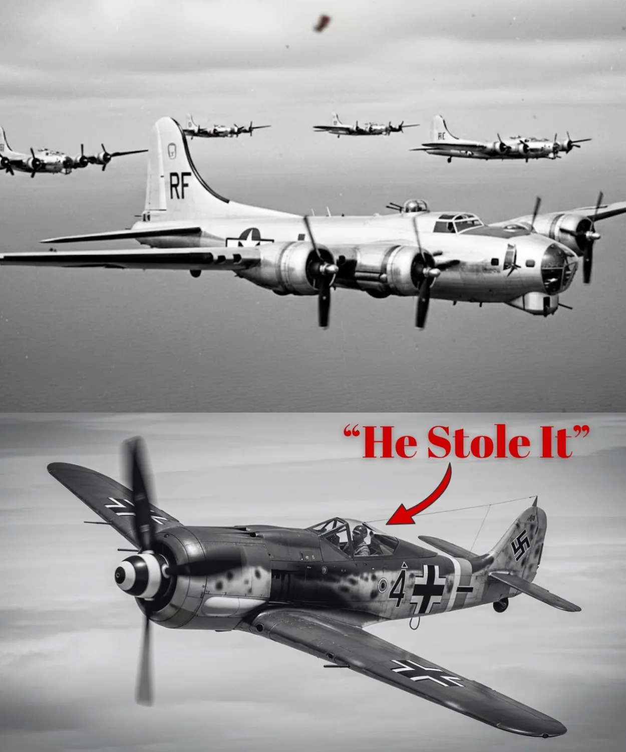 They Shot Down His P-51 — So He Stole a German Fighter and Flew Home