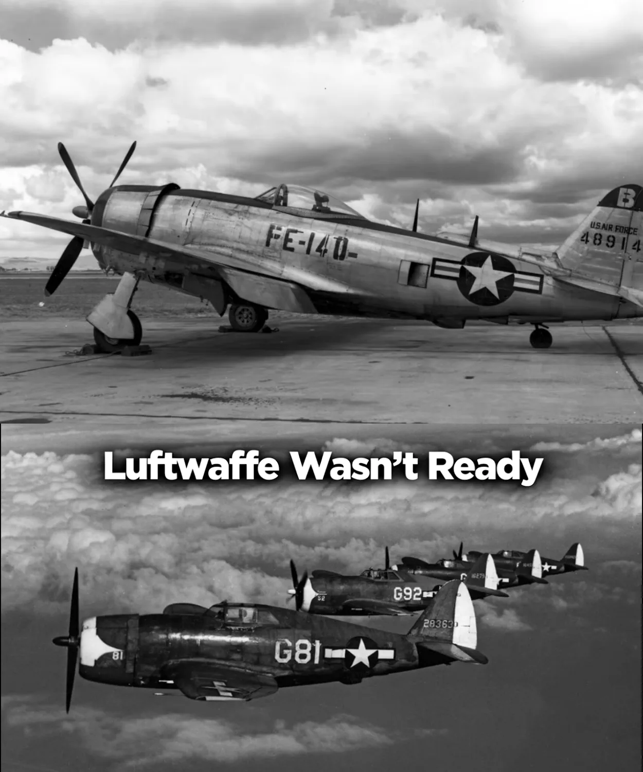 The Germans Thought Their Fighters Were Fast… Then They Met the P-47M