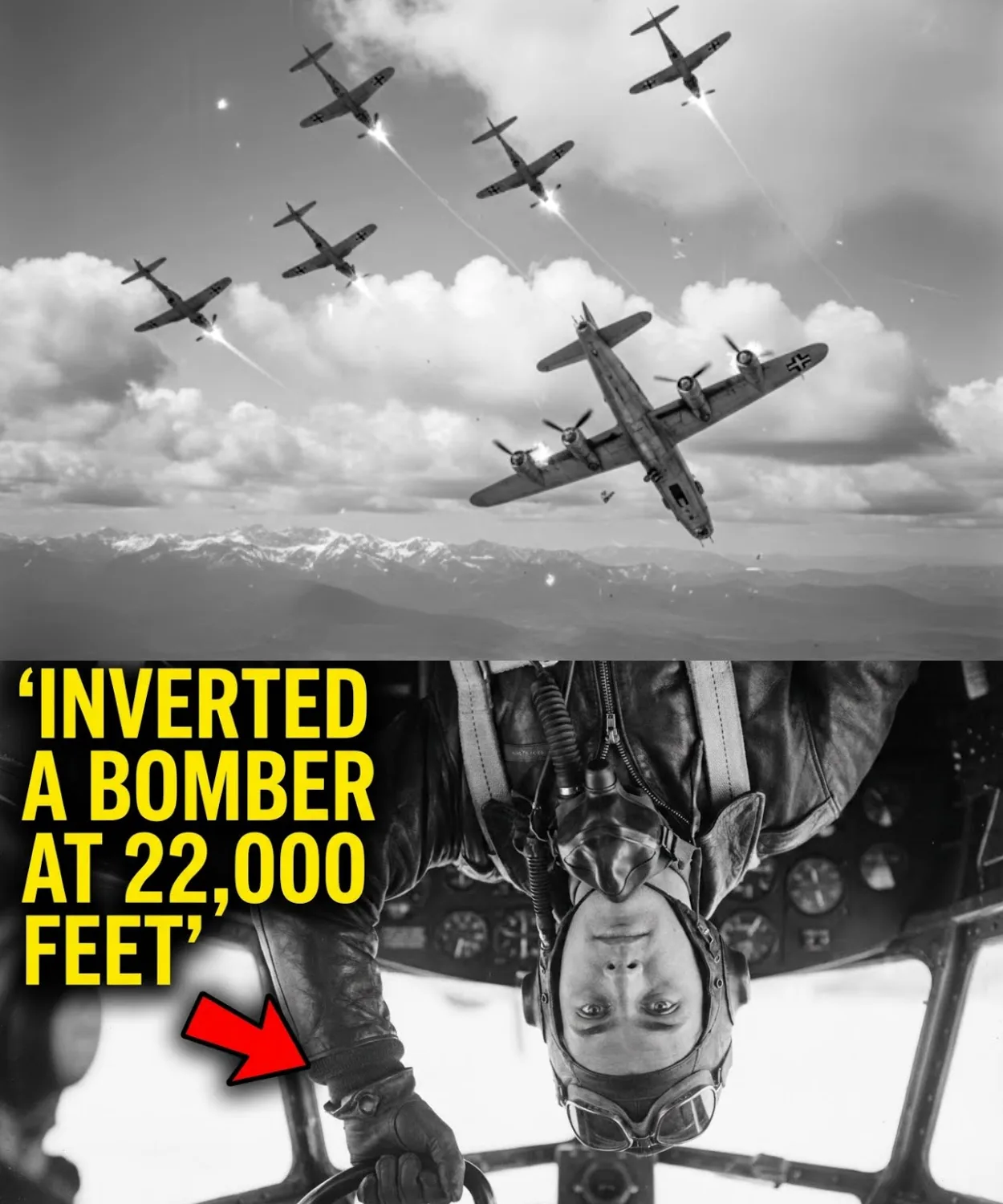 The “Unauthorized” Maneuver That Let Him Escape 6 Fighters in Under 15 Seconds