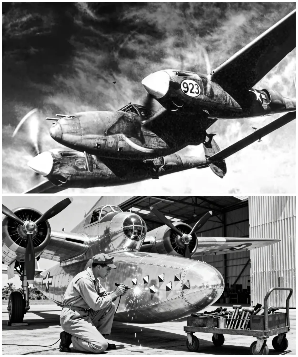 How One Mechanic’s ‘INSANE’ Fix Made American Planes Invisible to Japanese Radar