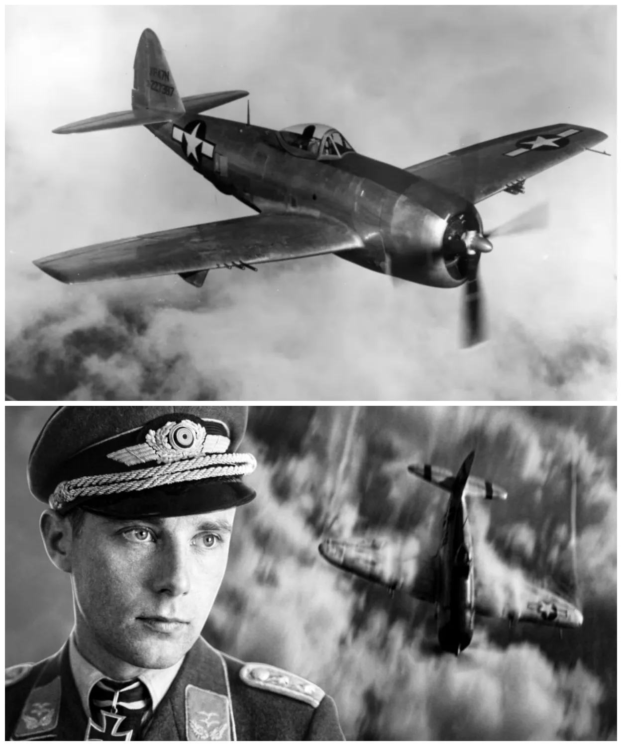 Luftwaffe Pilot Shocked by 7-Ton Fighter Diving at 550 MPH 