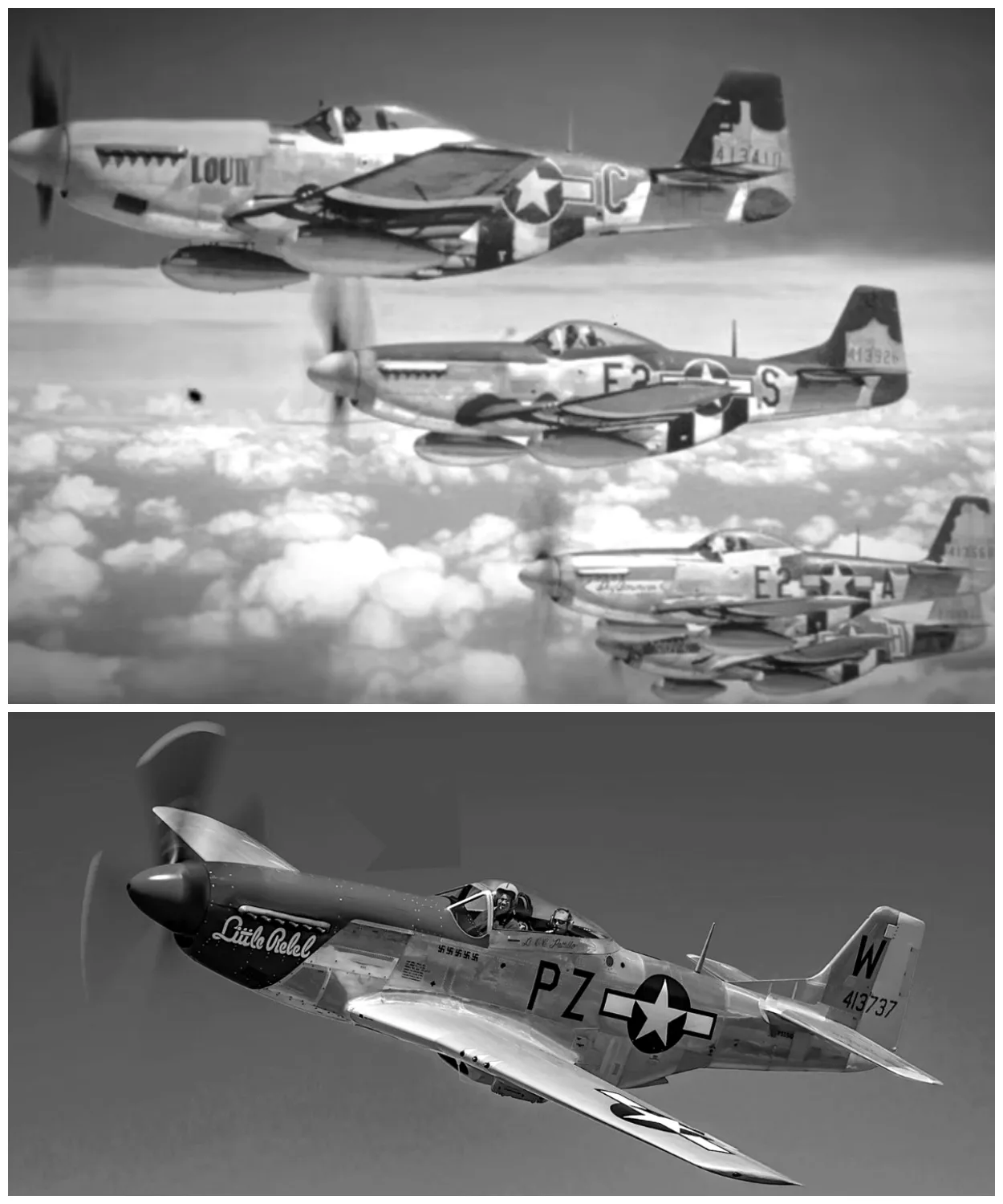 German Pilots Laughed at the P 51 Mustang, Until Its API Rounds Set Their Bombers on Fire