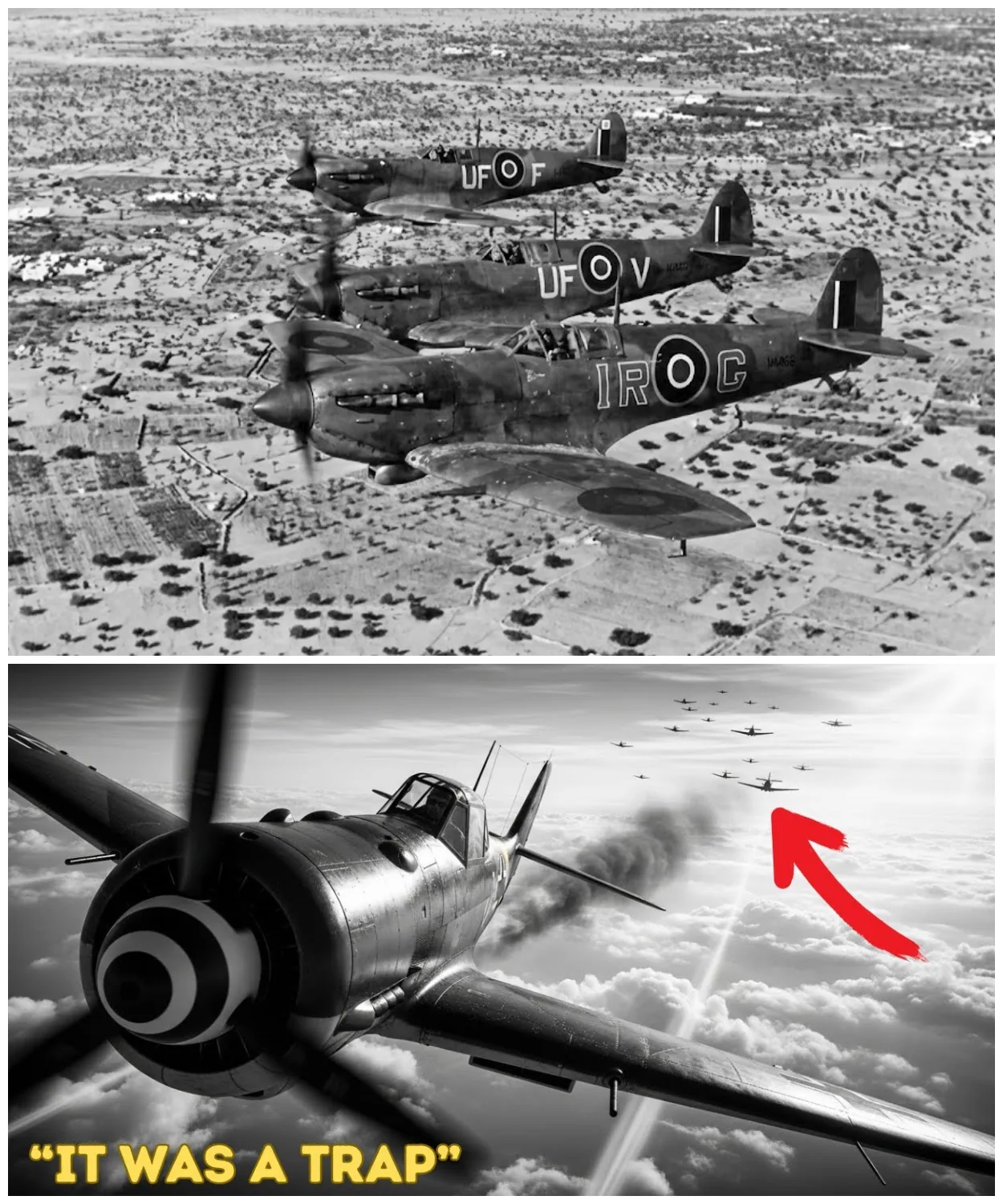 Stop Chasing Him—It’s a TRAP! — Luftwaffe Radios Screamed as 1 Pilot Lured 15 Fighters Into Ambush