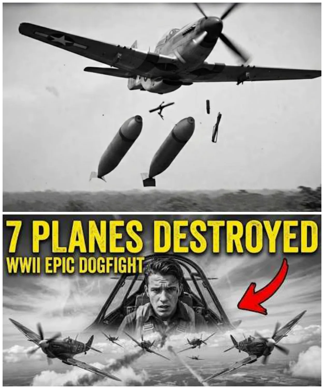 The WWII Dogfight That Ended With 7 Enemy Planes Destroyed