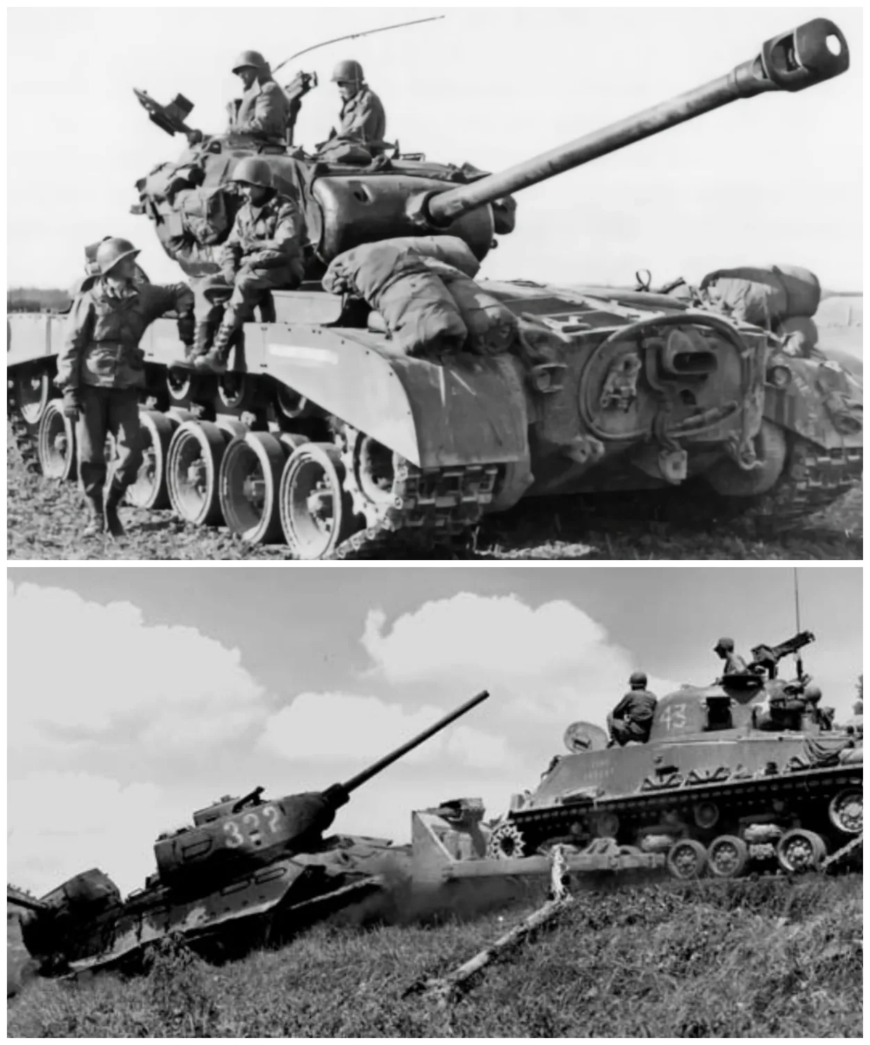 Germans Were Shocked When the M26 Pershing’s 90mm Gun Crushed Their Panthers