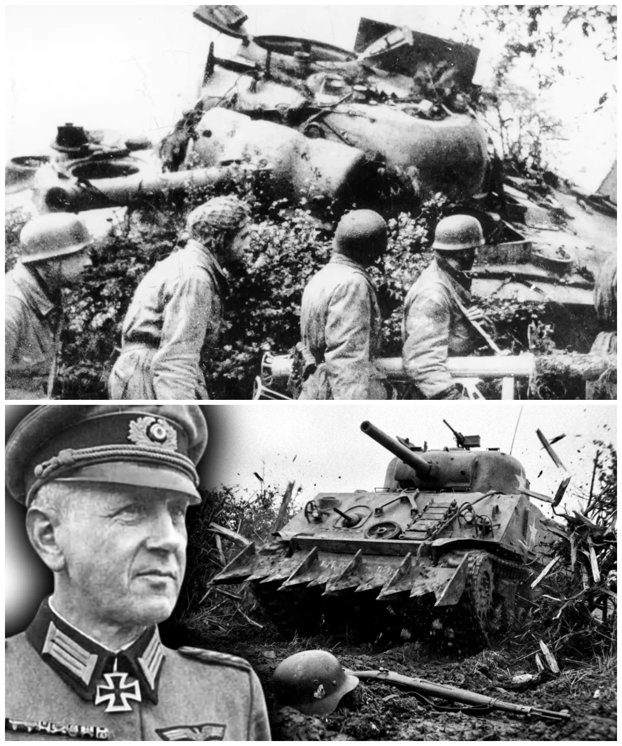 German General Watched His Defenses Crumble When 500 “Rhino Tanks” Cut Through the Hedgerows