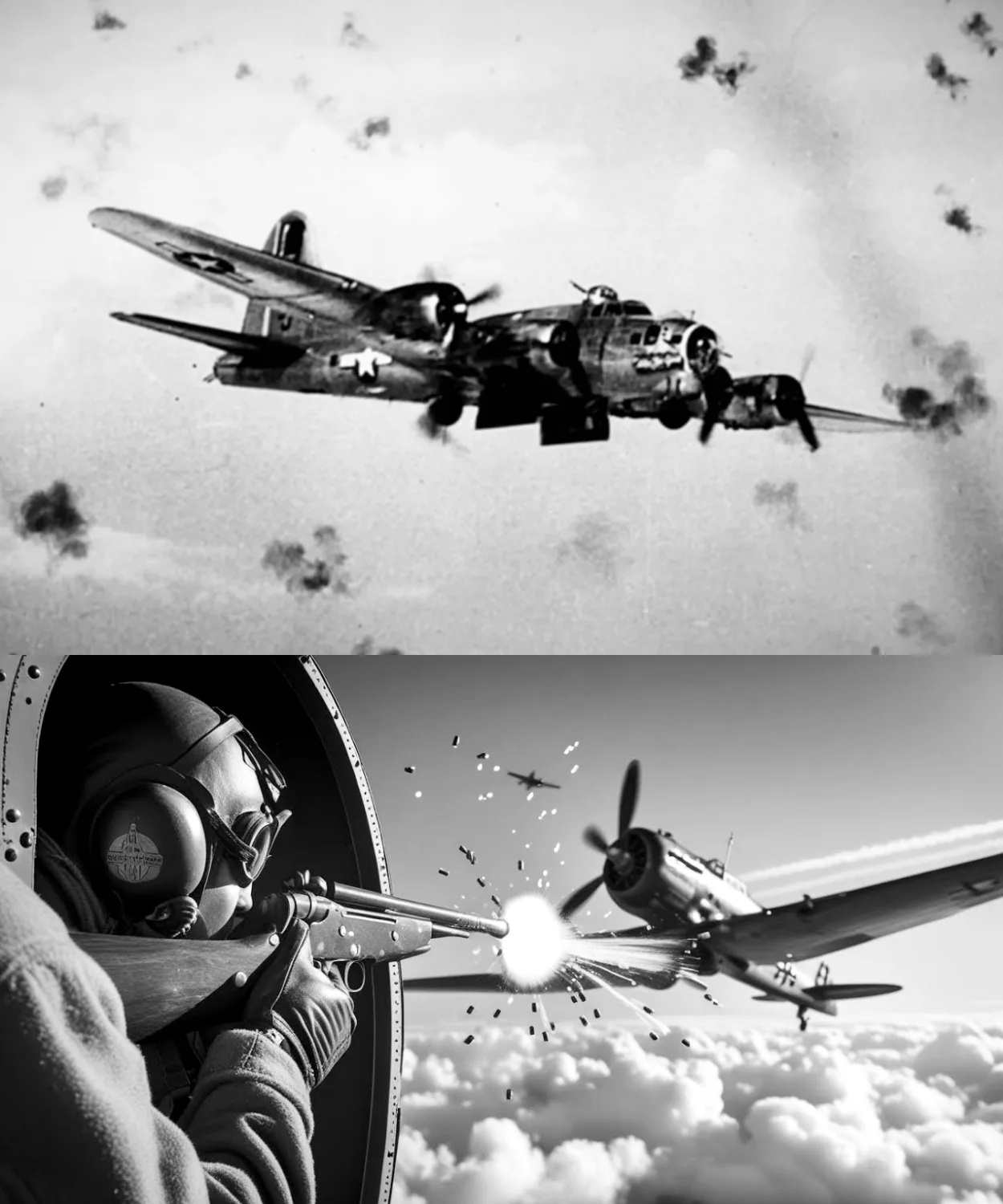 They Ordered Him Not to Fire — 4 Minutes Later, 12 Bf 109s Were Gone