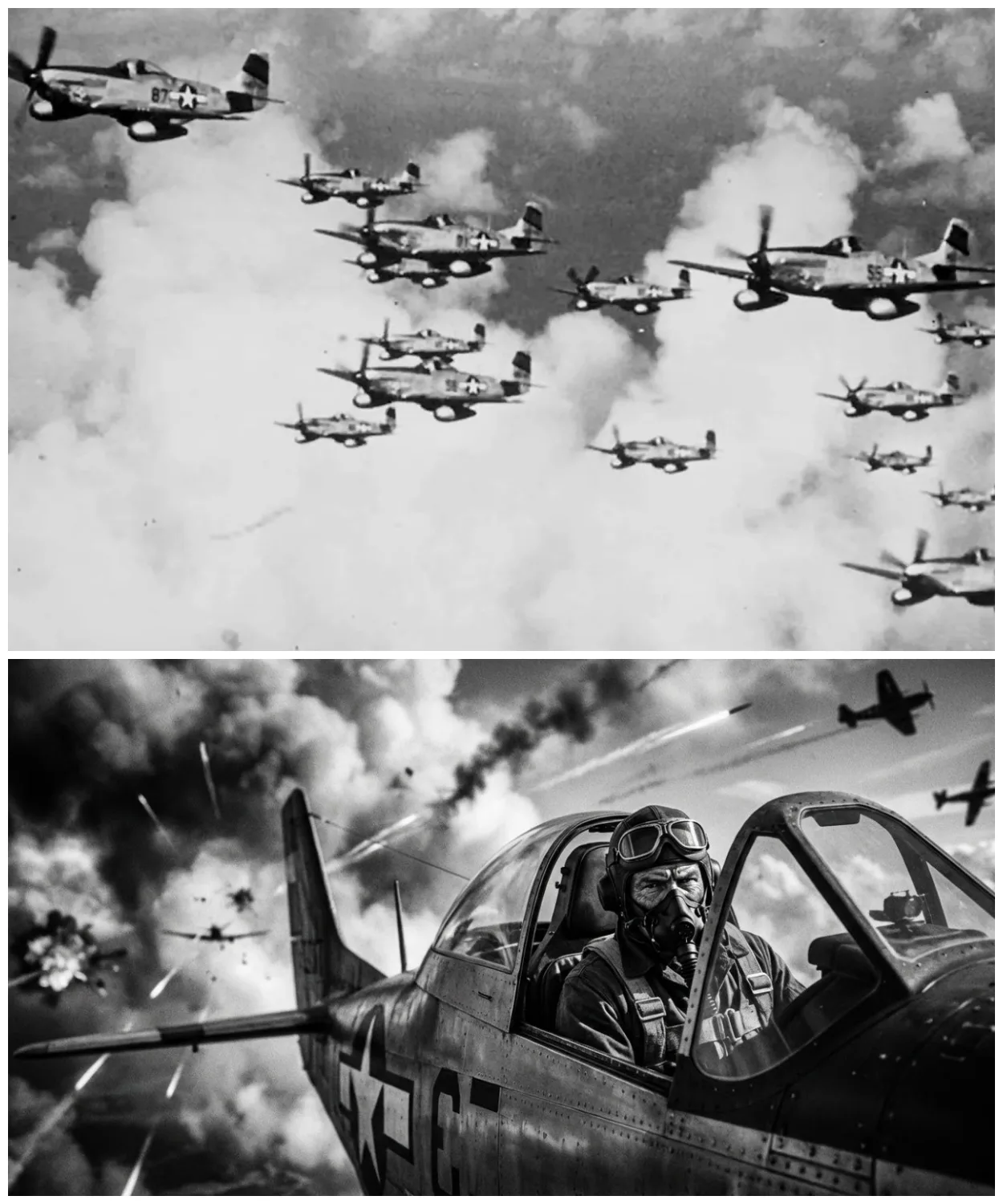 Japanese Captured His Girlfriend — He Shot Down Ally Plane, Then Saved Her Life