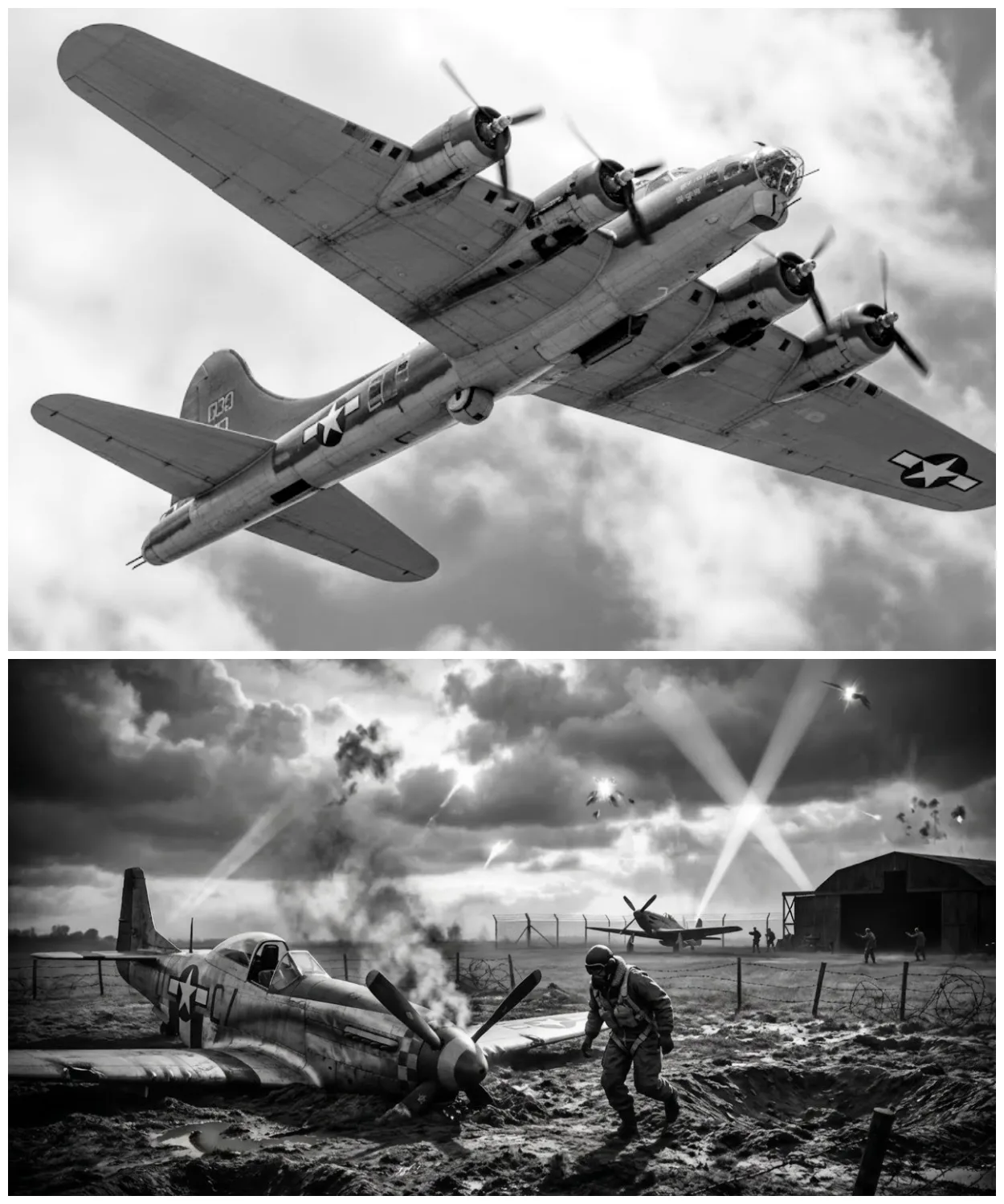 Germans Shot Down His P-51 — He Landed Behind Lines, Then Stole Their Plane Home