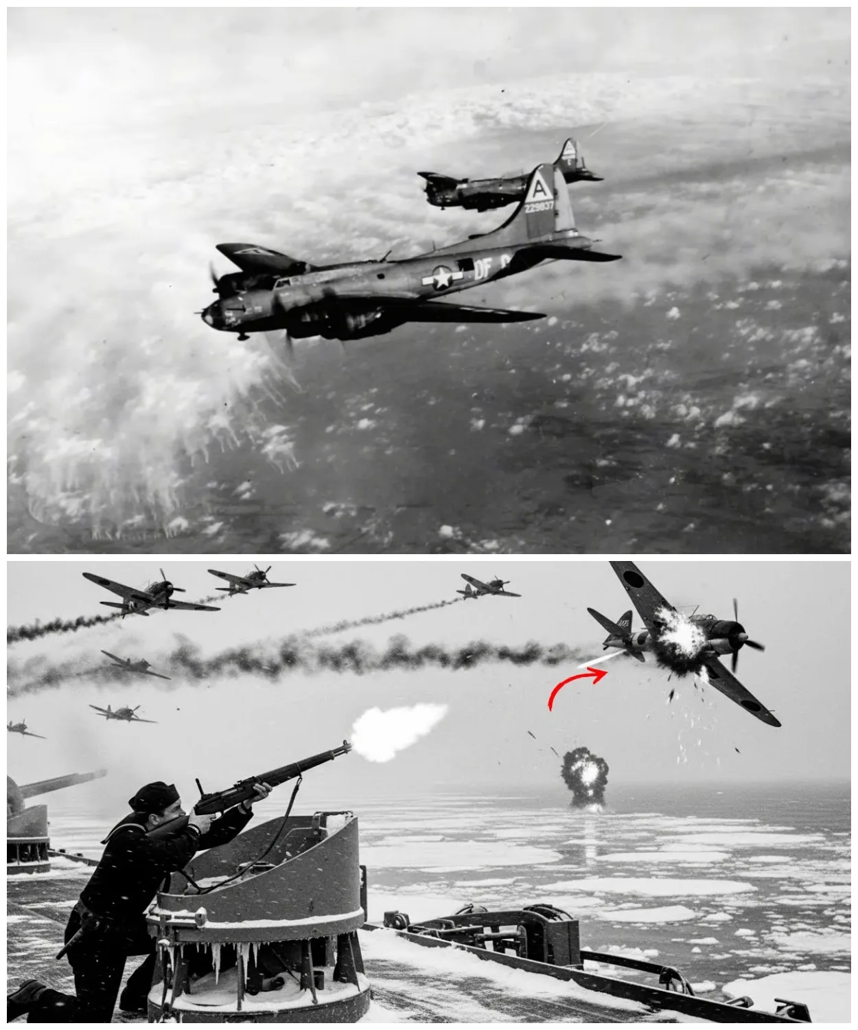 They Called It IMPOSSIBLE — Until His “Mail Order” Rifle Killed 7 Enemy Pilots From the Deck