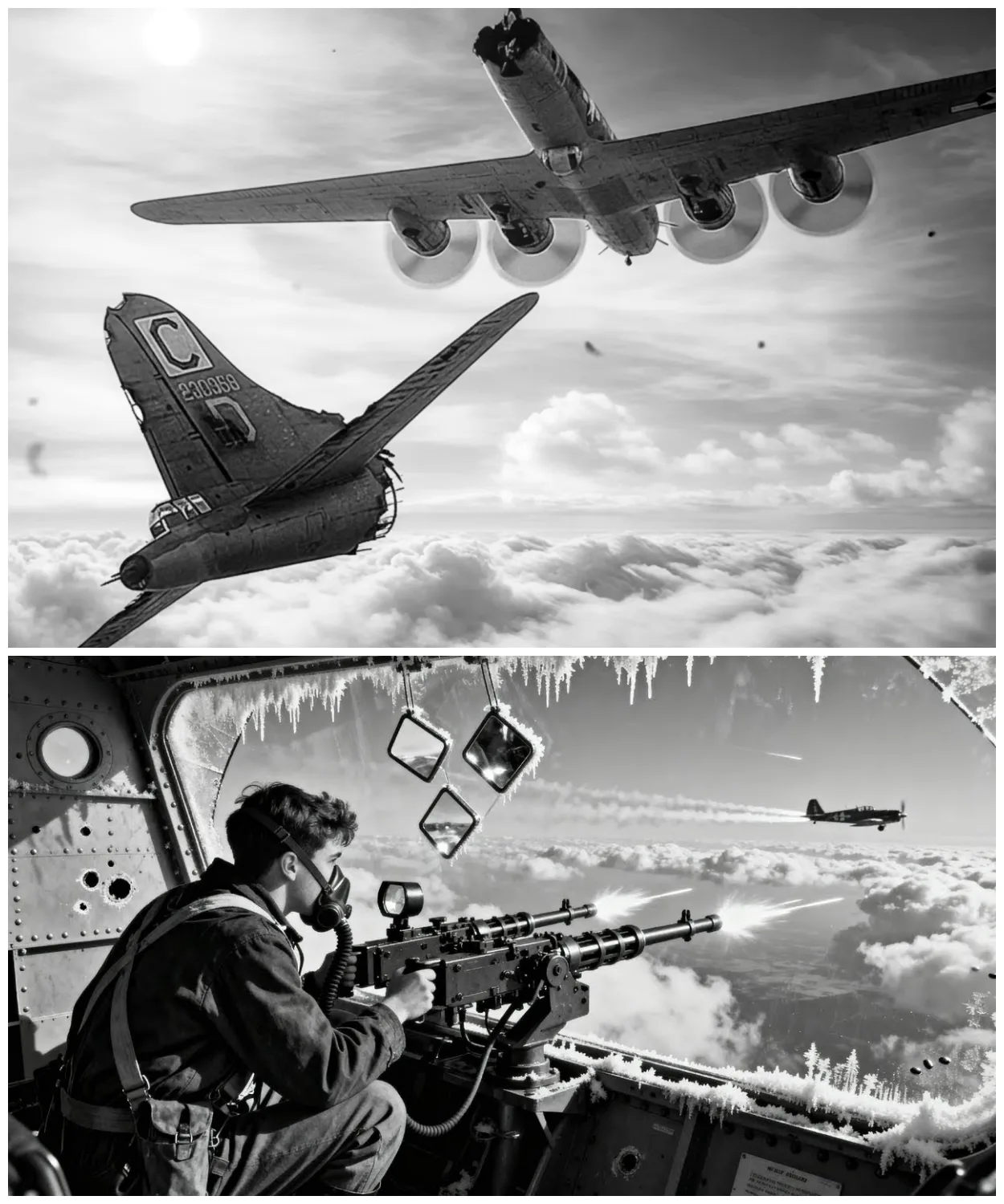 How a B-17 Gunner’s Crazy Mirror System Changed WWII