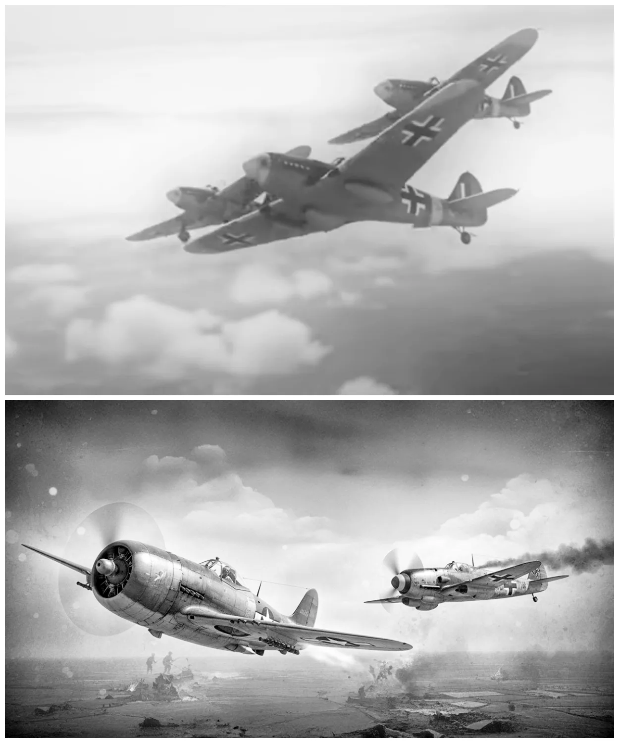 P-47 Thunderbolt American Power vs.German Engineering: Why “Inelegant” Design Won the Air War