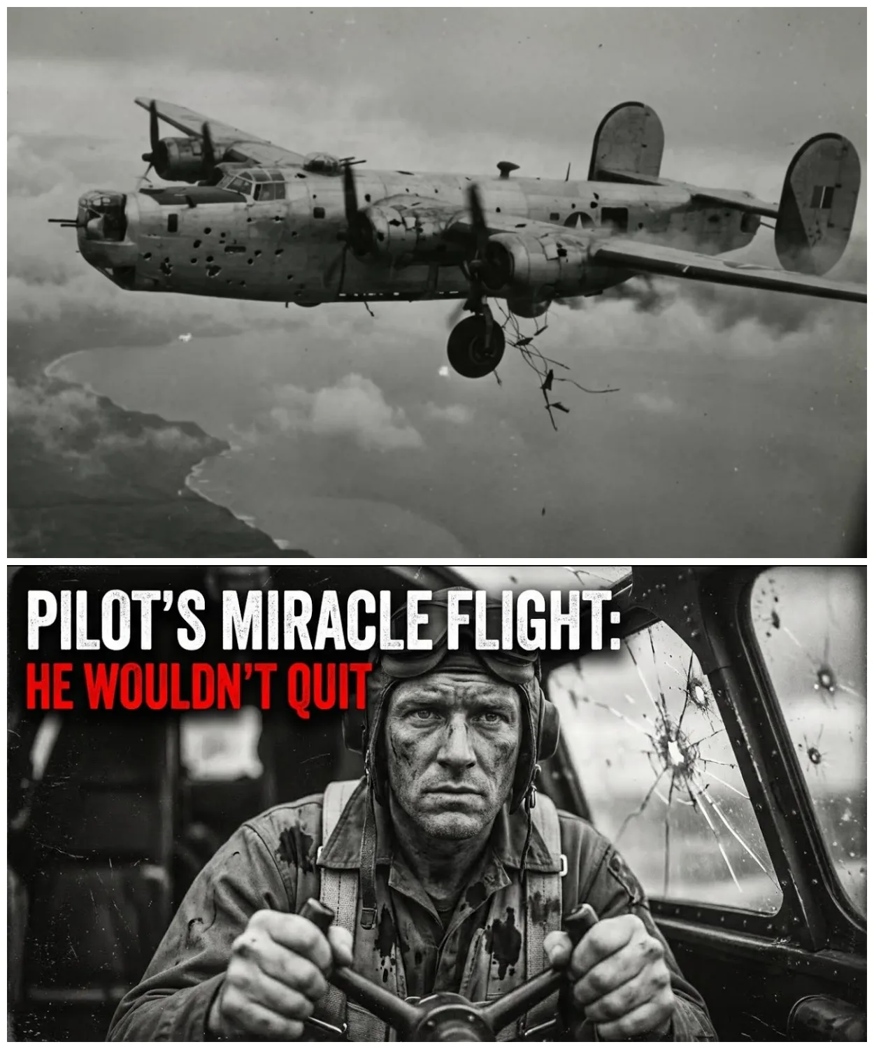 This B-24 Should Have Fallen Apart | How Leon Vance Kept a Crippled B-24 in the Air