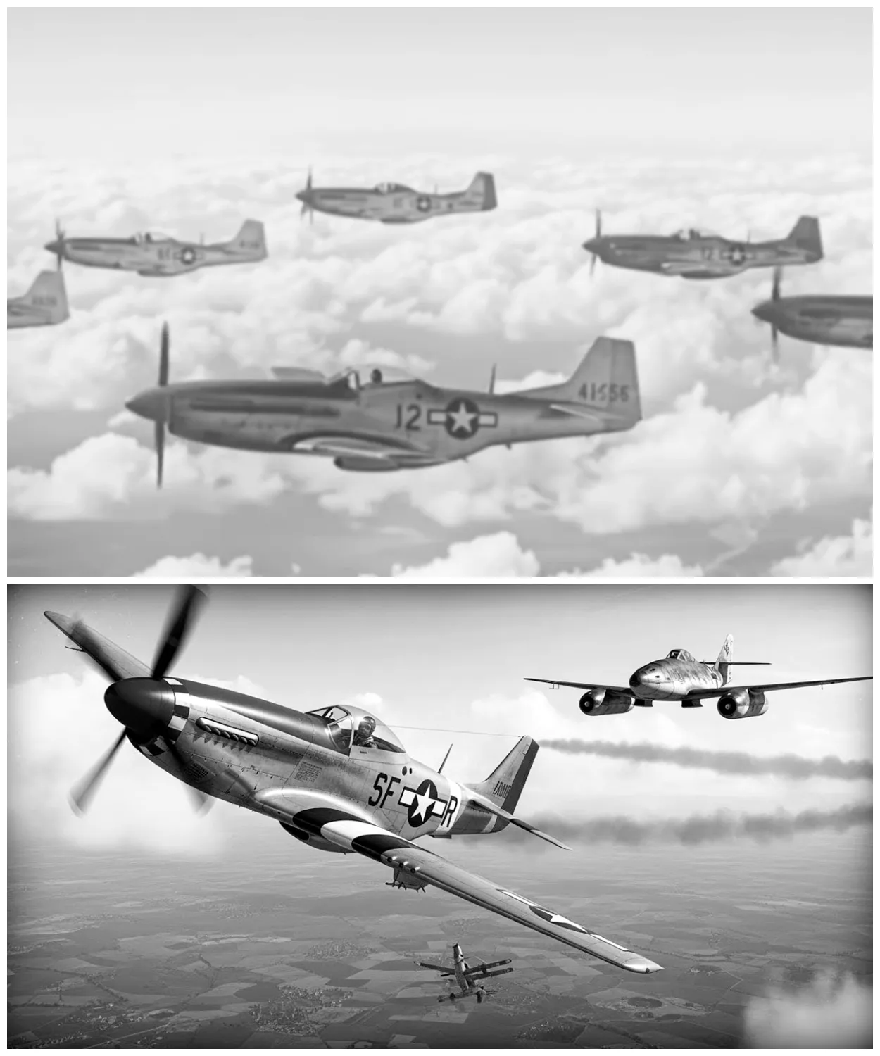 P-51 Mustang vs.Me 262 Jet: How the Tuskegee Airmen Hunted German Jets