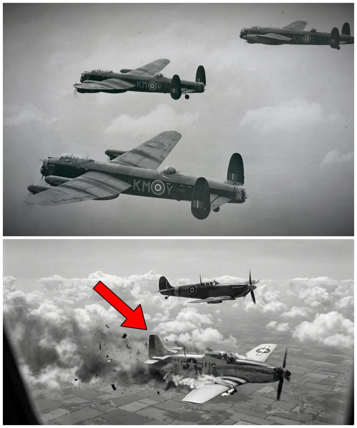 Wie ein Pilot mit einer „IRREN“ Methode 43 britische Bomber in nur 30 Minuten abschoss