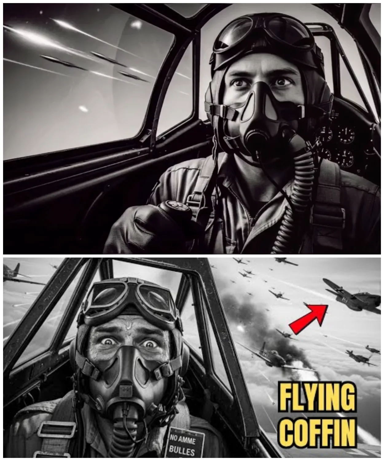 They Laughed at the “Flying Coffin” P 51 — Until One Rookie Faced 24 Luftwaffe Aces With No Ammo