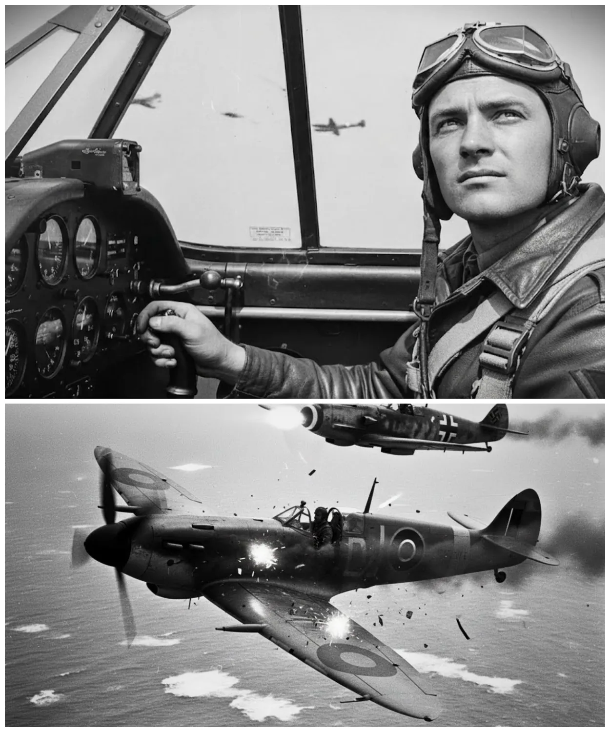 They Laughed at His ‘Bent Barrel’ Trick — Then He Shot Down 8 Fighters in 6 Minutes