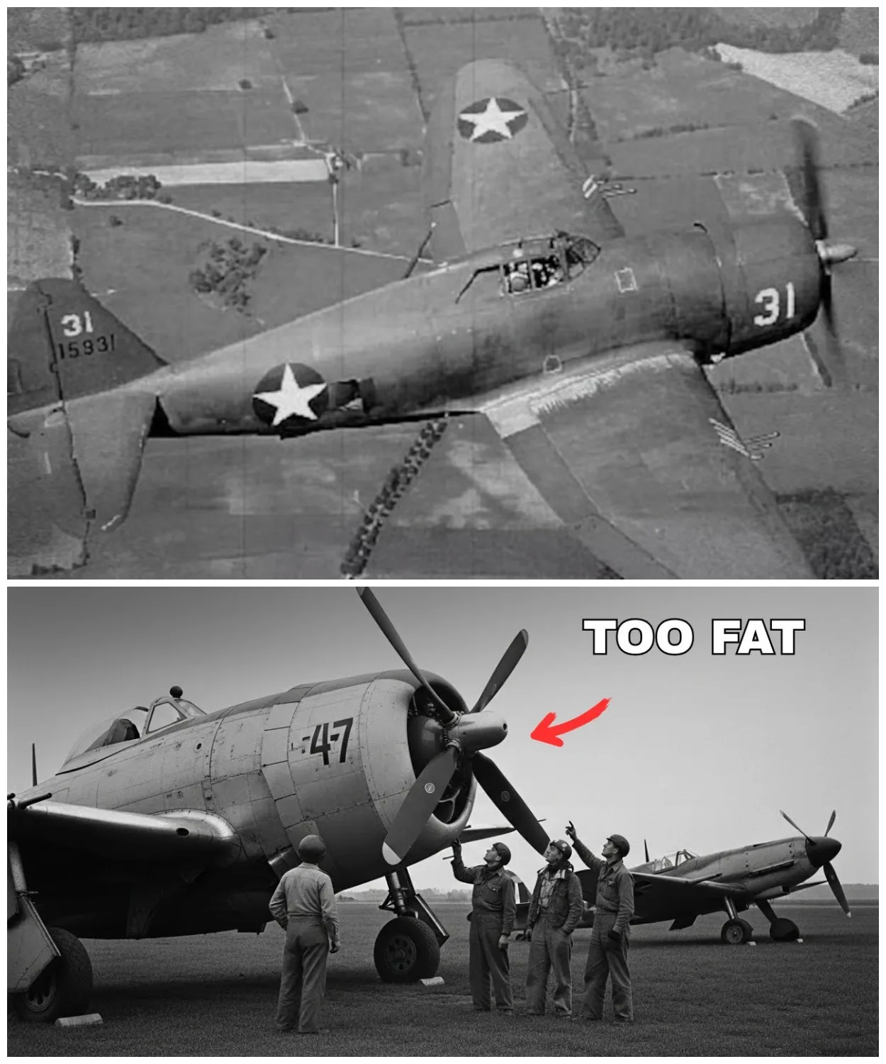 They Mocked the P-47 Thunderbolt – Then It became the Luftwaffe’s Worst Nightmare