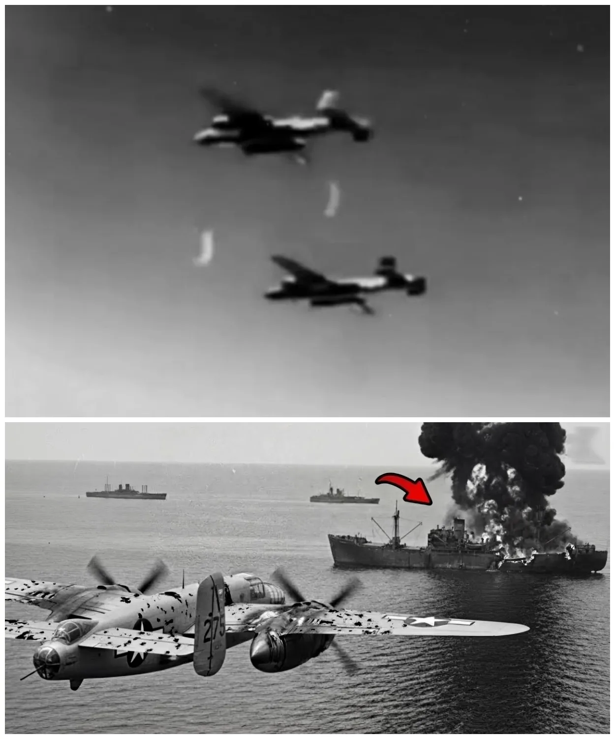 Why the U.S.Navy Banned a 50-Foot Attack Run That Wiped Out 8 Japanese Ships