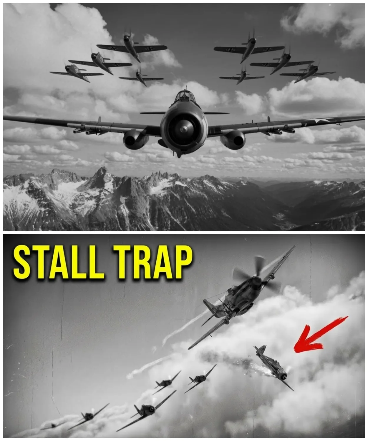 They Mocked His “Scissors Climb” — Until He Stalled 6 FW-190s Into Spinning Out Cold