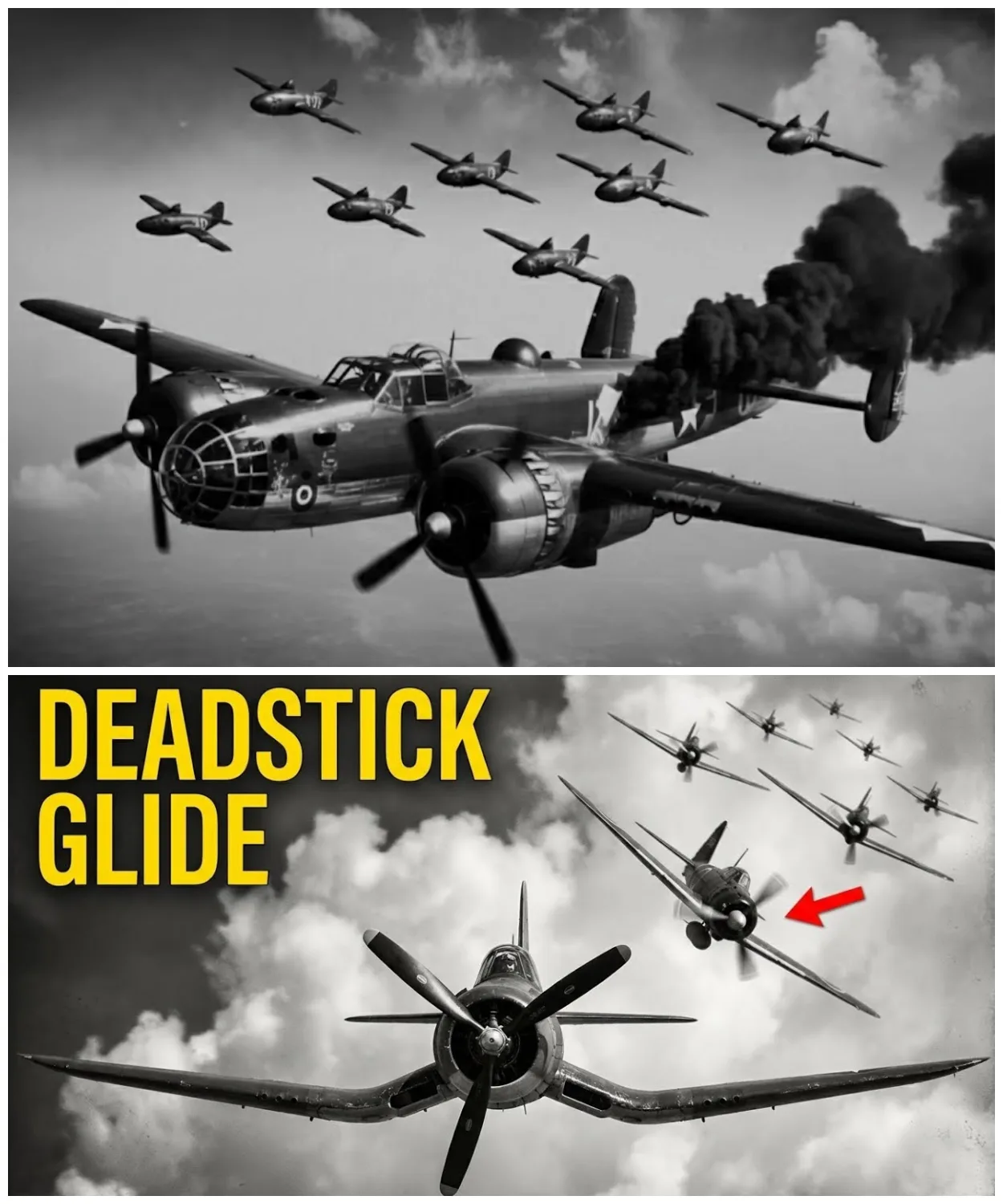 His Crew Thought He’d Lost It — Until His “Dead Engine” Glide Baited 8 Zeros Into Stalling