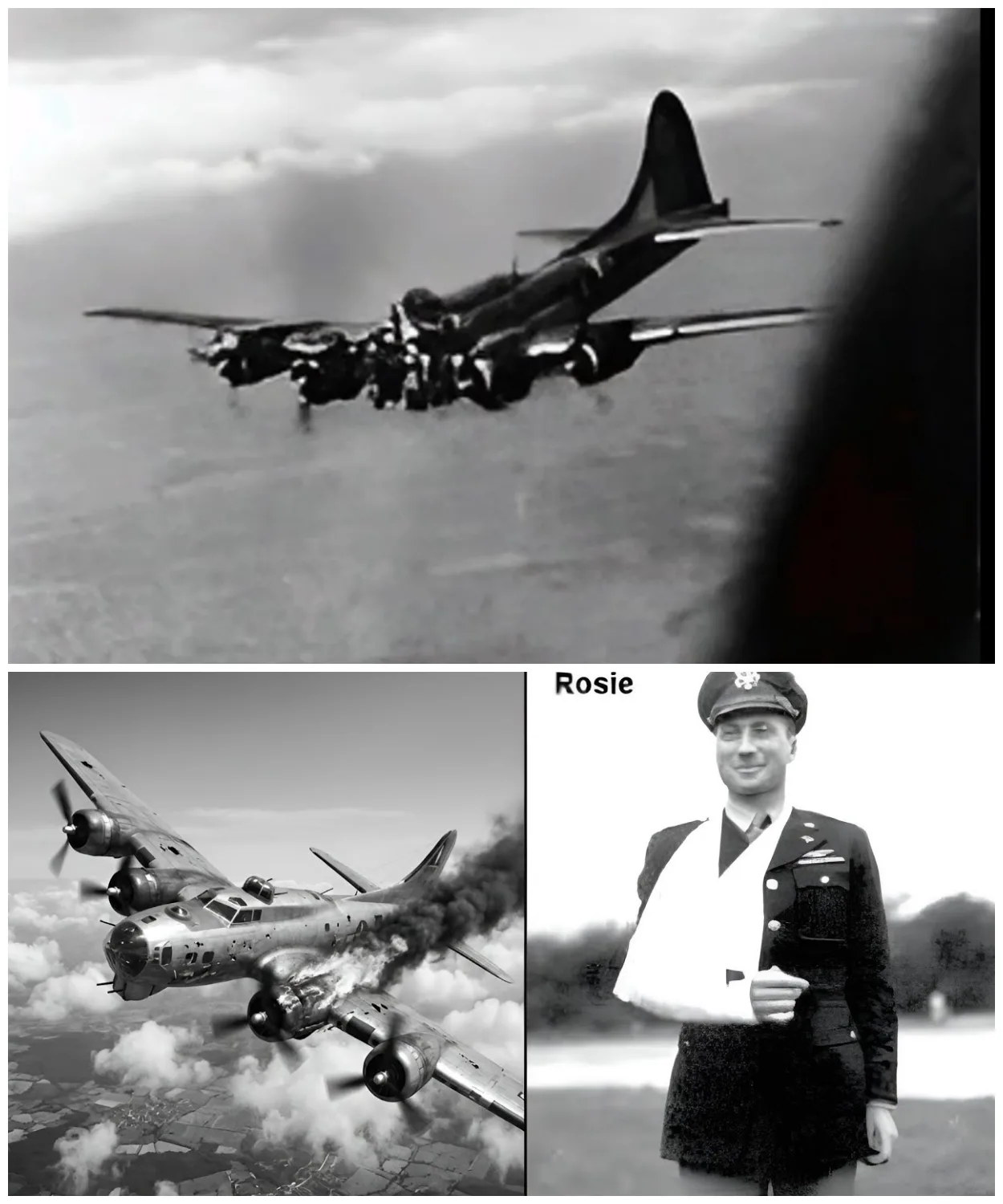 They Told Him His Crew Was Dead — He Flew the Burning Bomber Home Alone