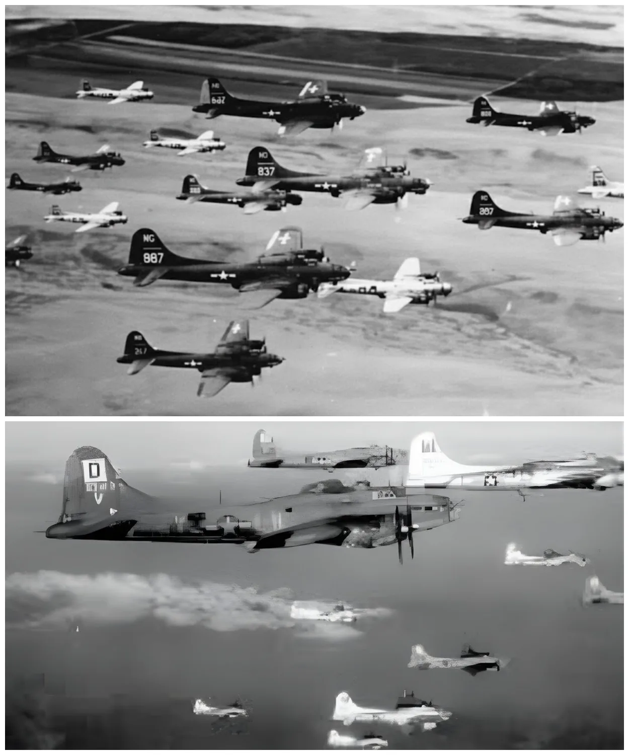 August 17, 1943: The Day German Pilots Saw 376 B-17s Coming — And Only 230 Made It Back