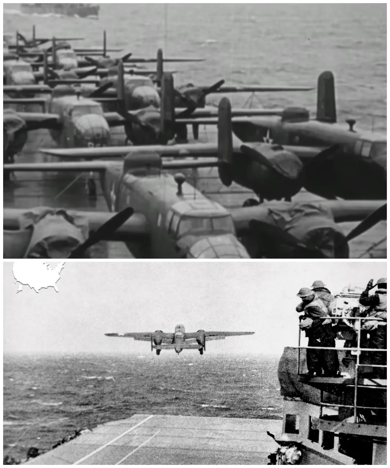 Uncensored Footage From The Doolittle Raid: America’s Bold Strike Back After Pearl Harbor
