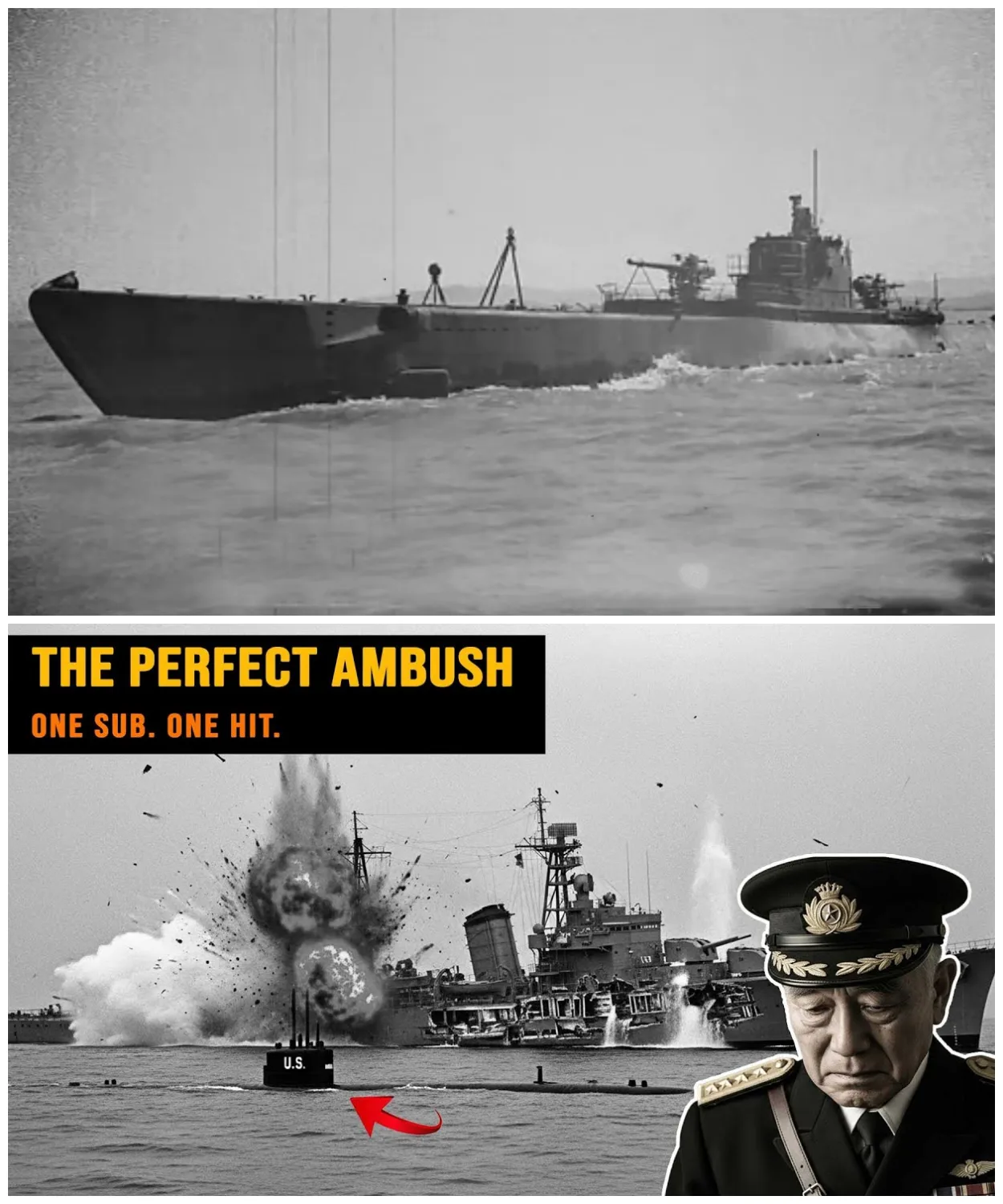 The Perfect Ambush: How America’s Slowest Sub Trap-Killed Japan’s Fastest Destroyer