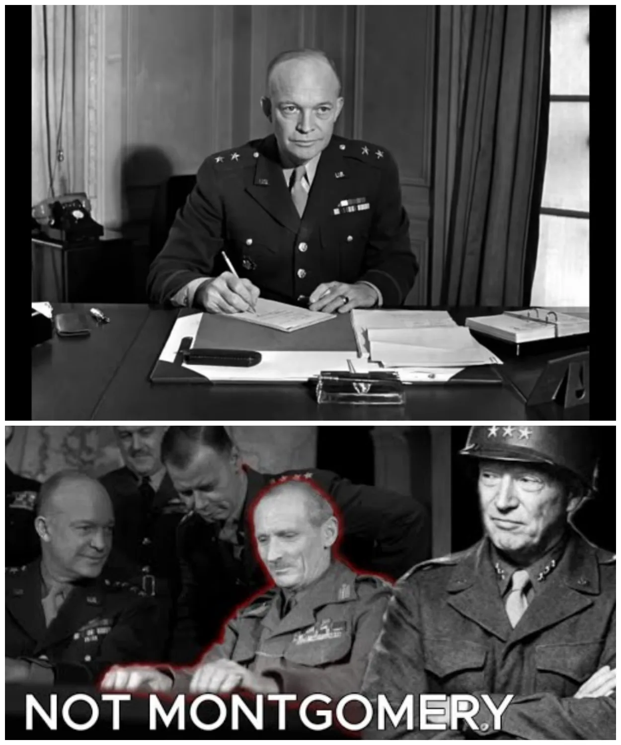 What Eisenhower Said When He Realized German Generals Feared Patton More Than Montgomery