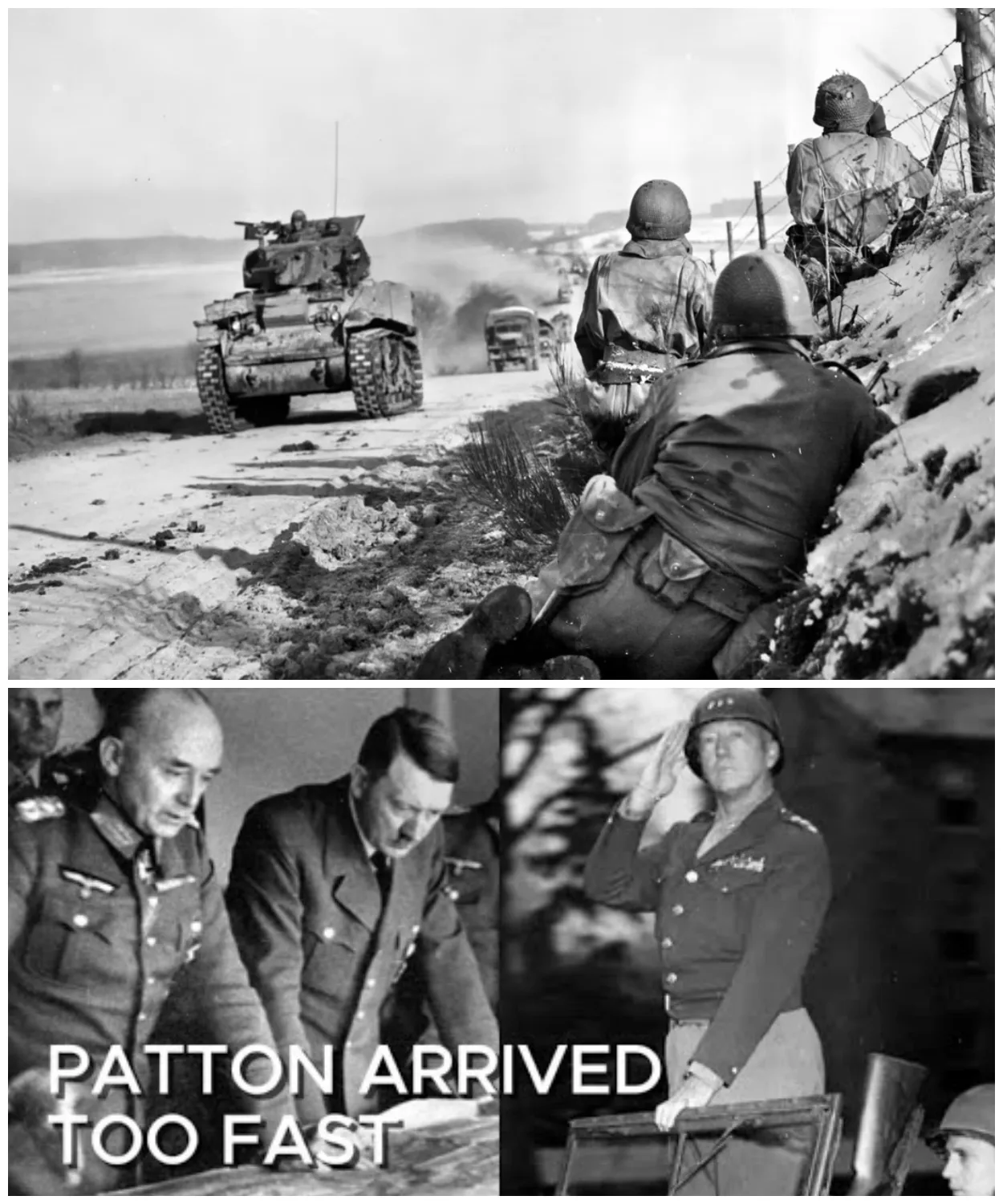 What Shocked German Command When Patton Closed on Bastogne First
