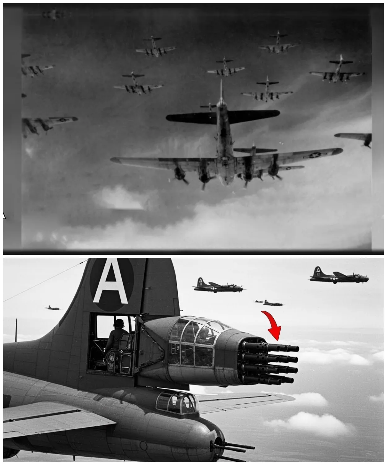 Germans Couldn’t Stop This B 17’s “Secret Weapon” — Until He Destroyed 17 Planes