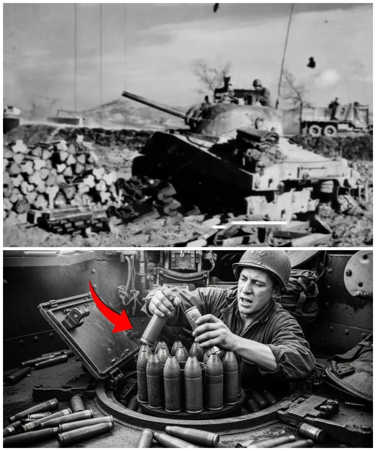 How One Loader’s “STUPID” Ammo Swap Made Shermans Fire Twice as Fast
