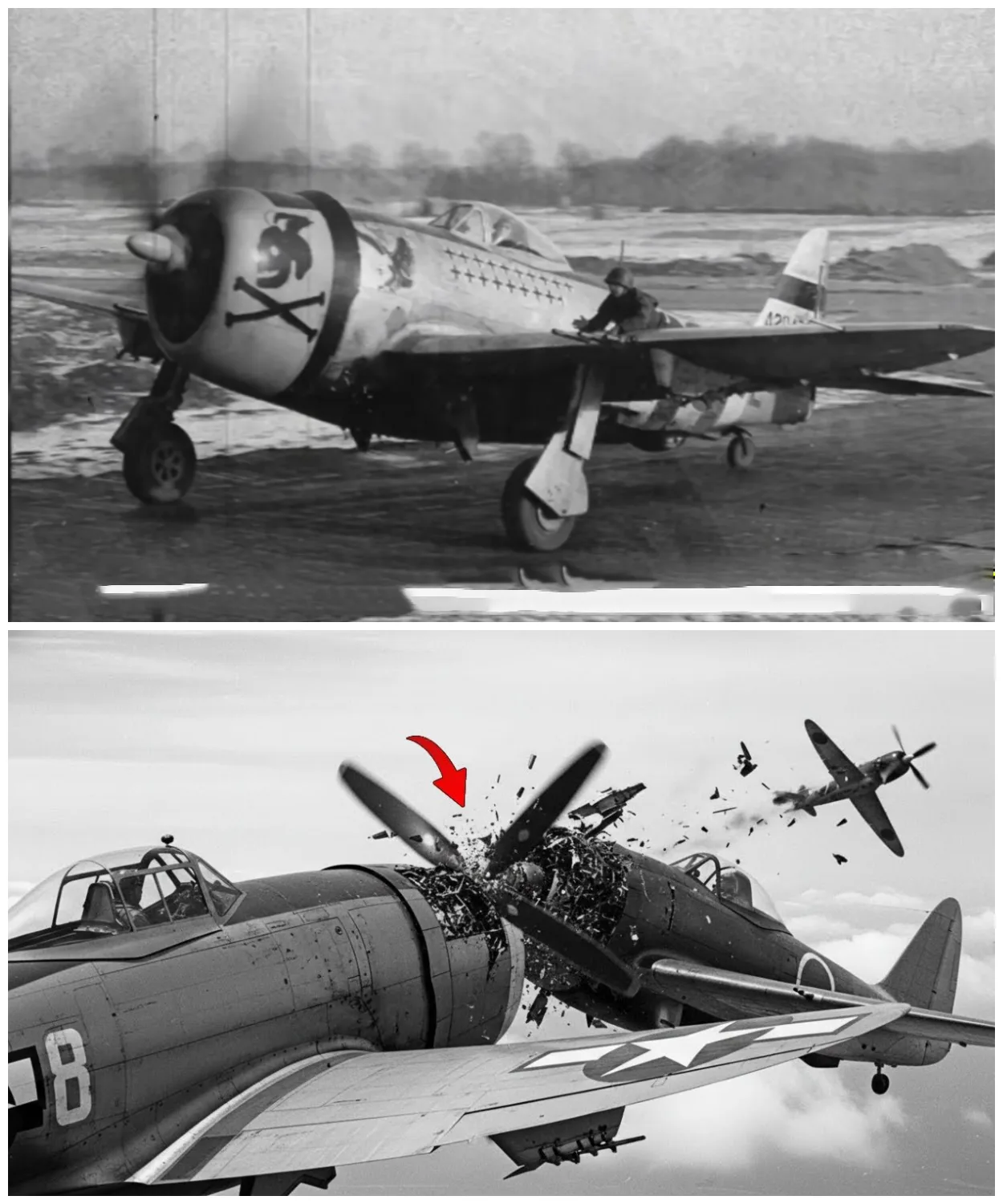 They Called His P-47 “Meat Chopper” — 5 Japanese Fighters Learned Why in Minutes