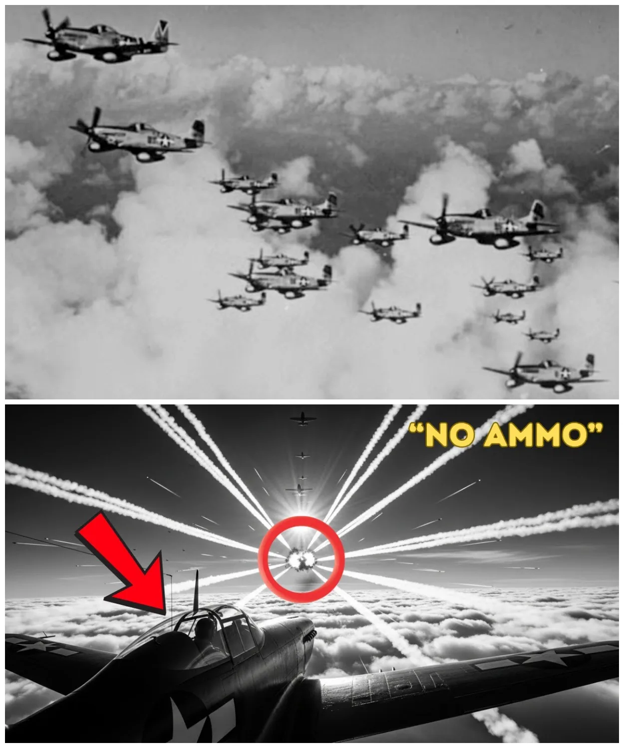 1 Pilot, 0 Ammunition, 23 Enemy Planes — How a Texan Mechanic Saved an Entire Squadron Using Only Co