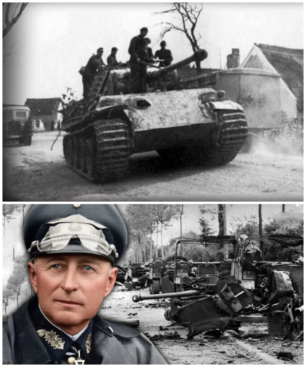German General was SHOCKED as The Allied Air Power Destroying His Panzers on D-Day