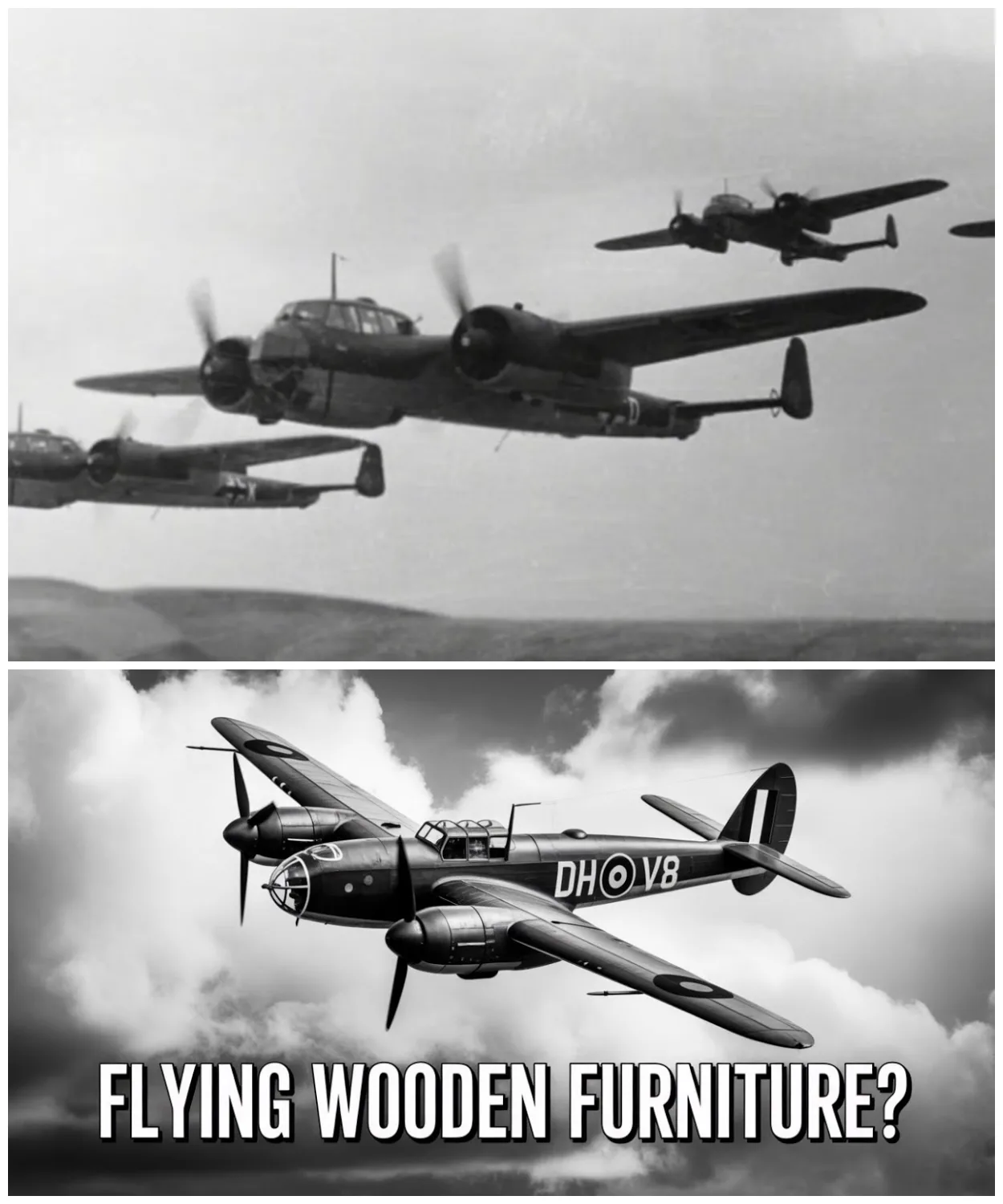 When German Pilots First Chased the Mosquito — And Realized They Couldn’t Catch It