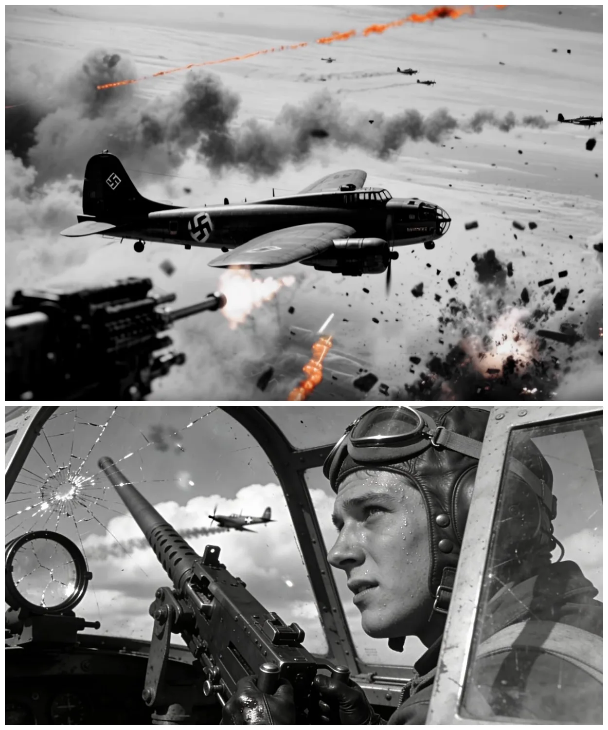 A Teen Tail Gunner’s Broken Gunsight Helped Him Down 6 Messerschmitts