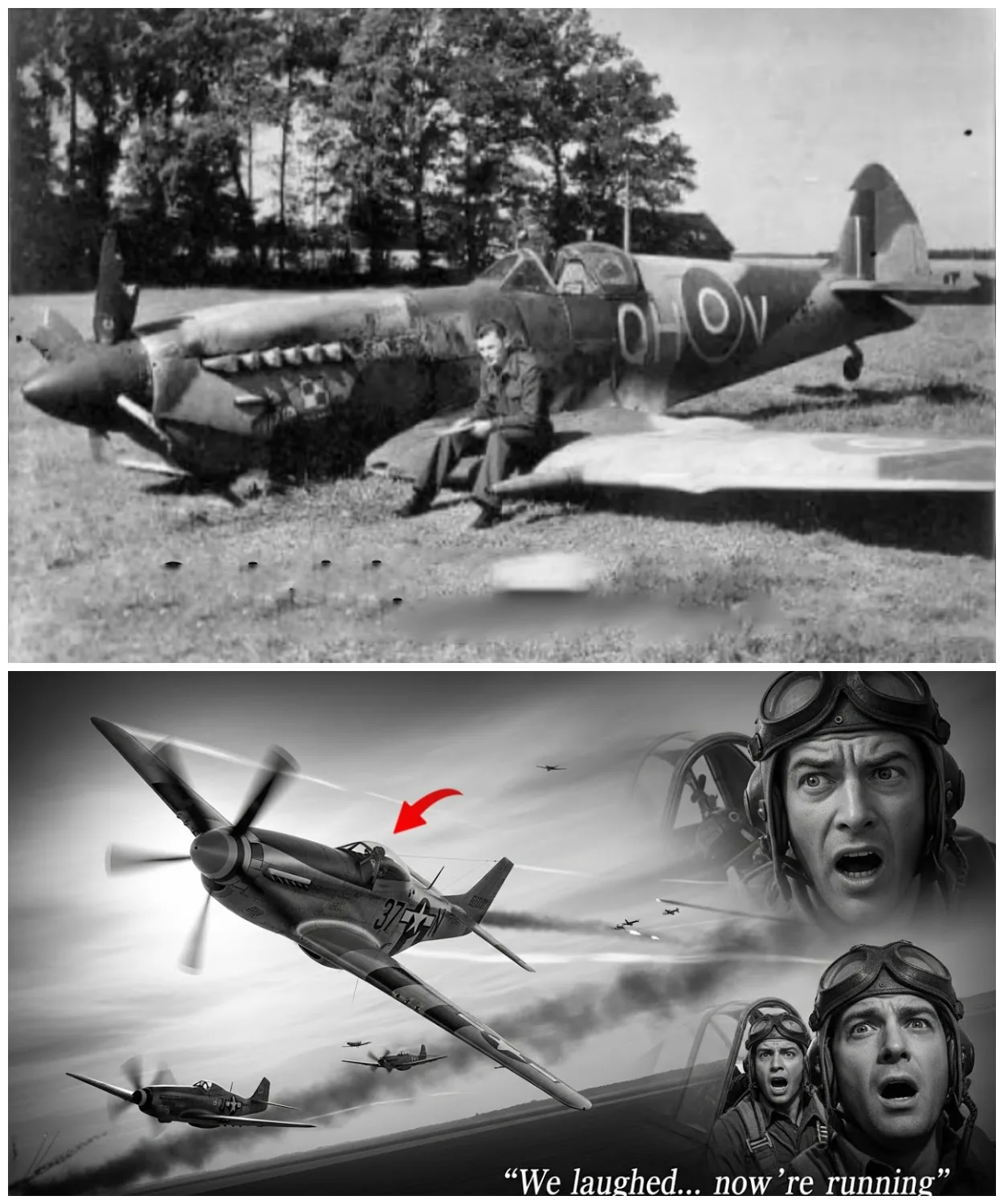 GERMANY LAUGHED AT THE MUSTANG — UNTIL IT WAS TOO FAST”