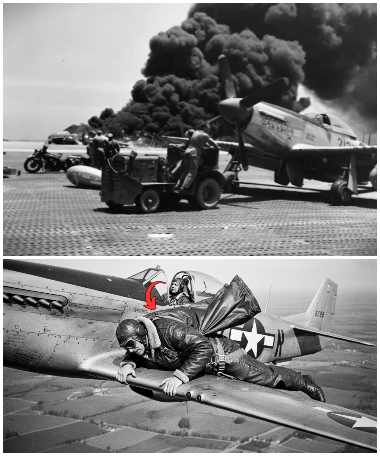 When 30 Germans Closed In On His Downed Wingman — This P-51D Mustang Pilot Flew Out With Him