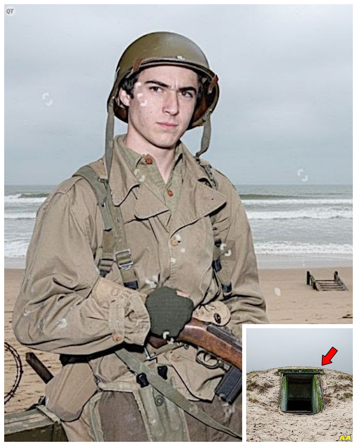 American Soldier Vanished During D-Day — His Journal Revealed A Hidden Escape Route...