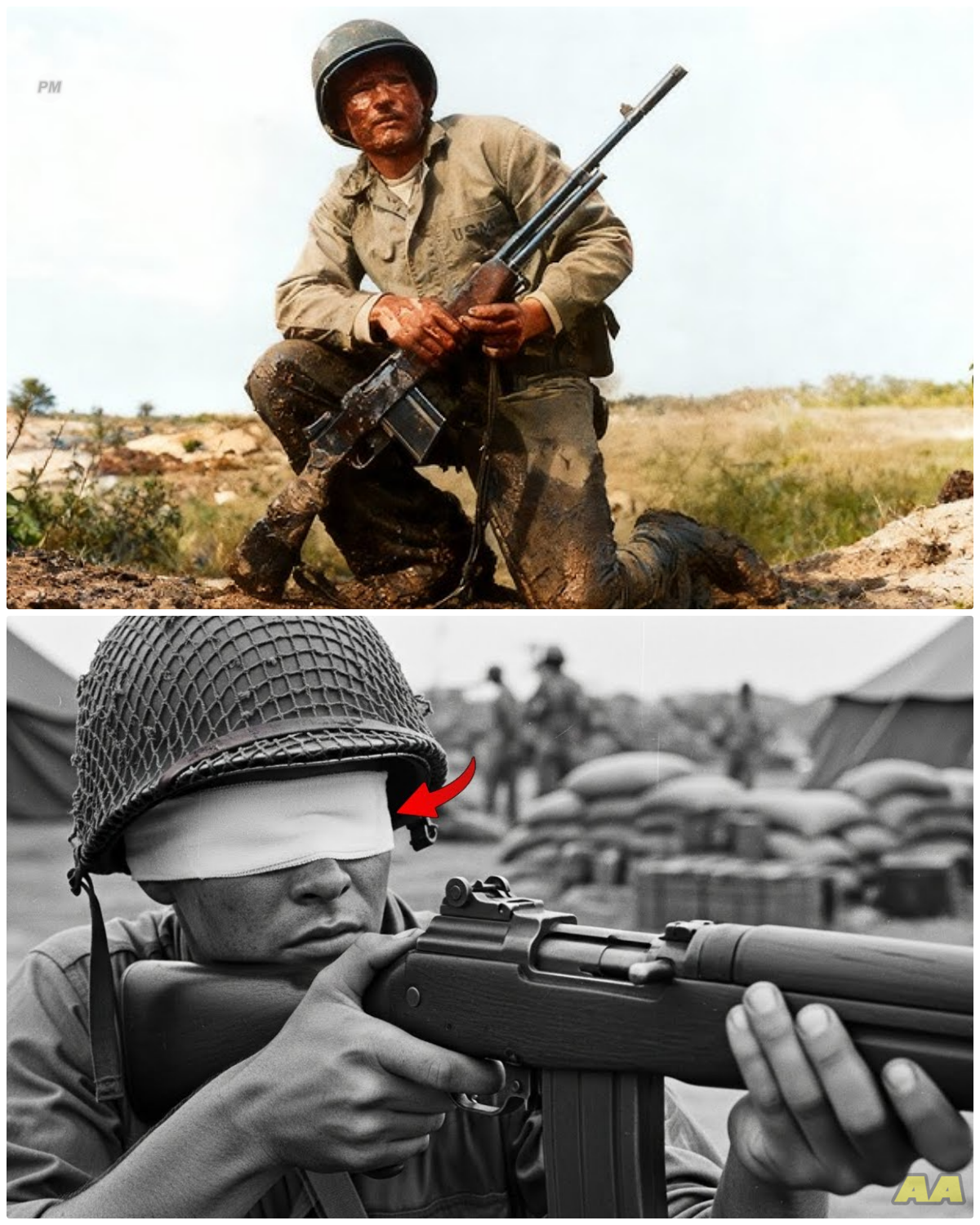 How This LITERALLY BLIND Marine Killed 200 Japanese in One Night — Without Ever Seeing Them